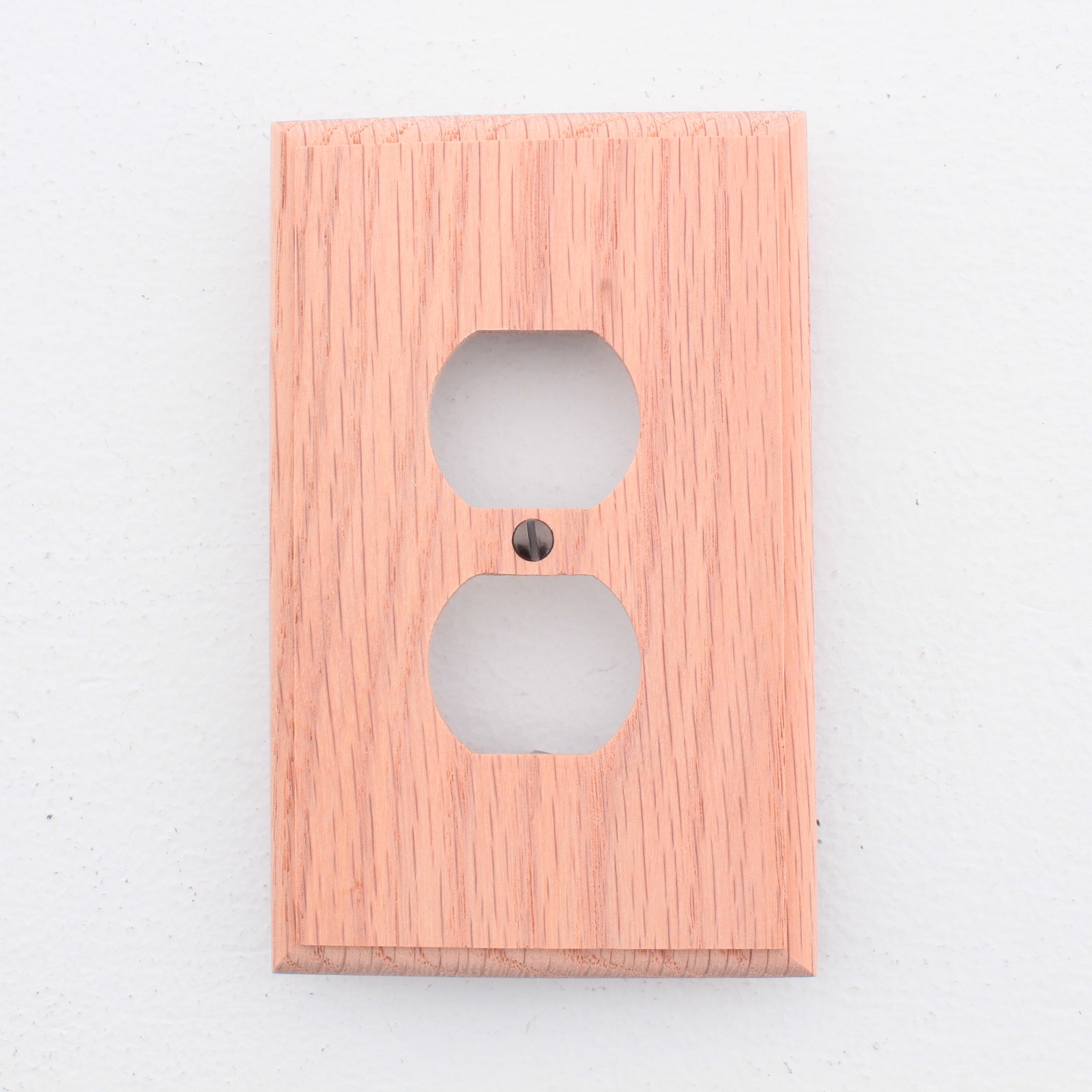 10 Leviton Unfinished Wood Receptacle Wallplate Duplex Outlet Covers 89203-UNF