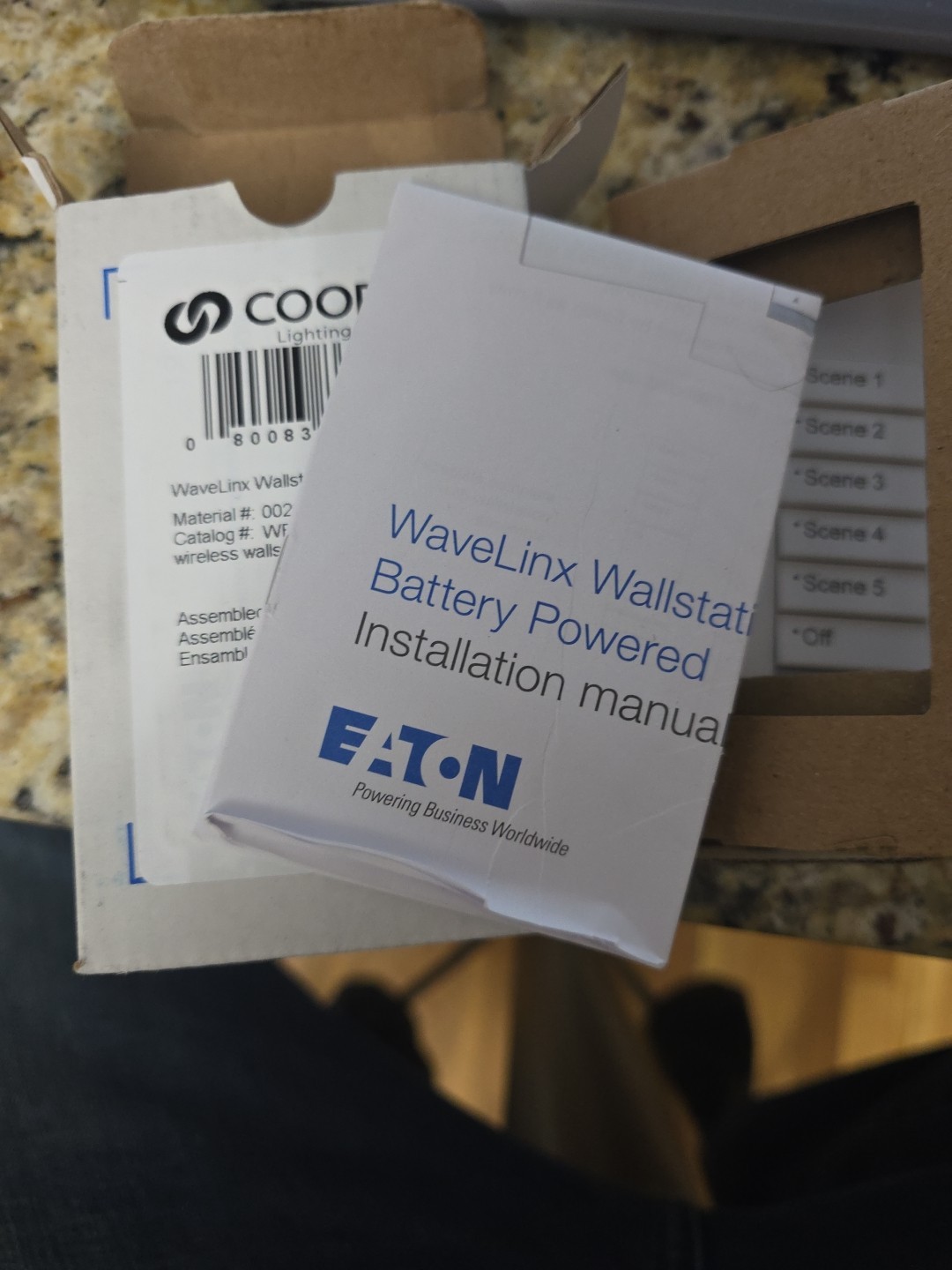 Cooper WaveLinx Wallstation – WB6S-S5-W