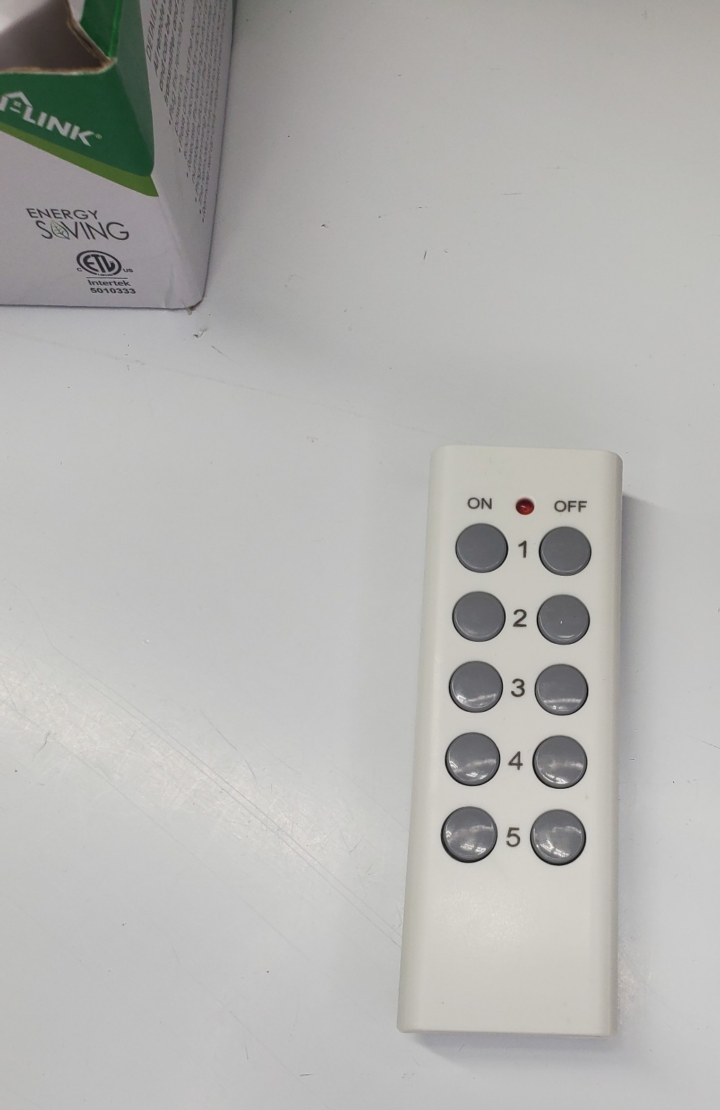 BN-LINK Indoor Wireless Remote Control Outlet Plug in with 2 Remotes +5 Sockets