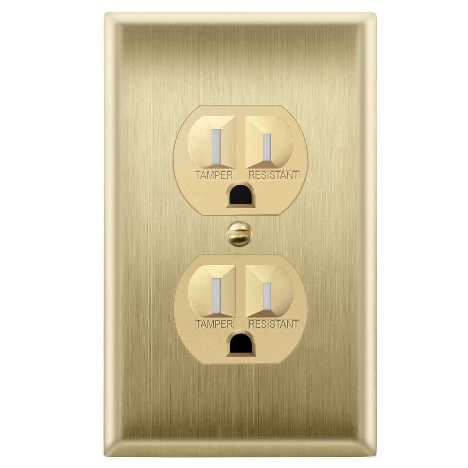 Duplex Receptacle Outlet, Tamper-Resistant Electrical Wall Outlets, Residential