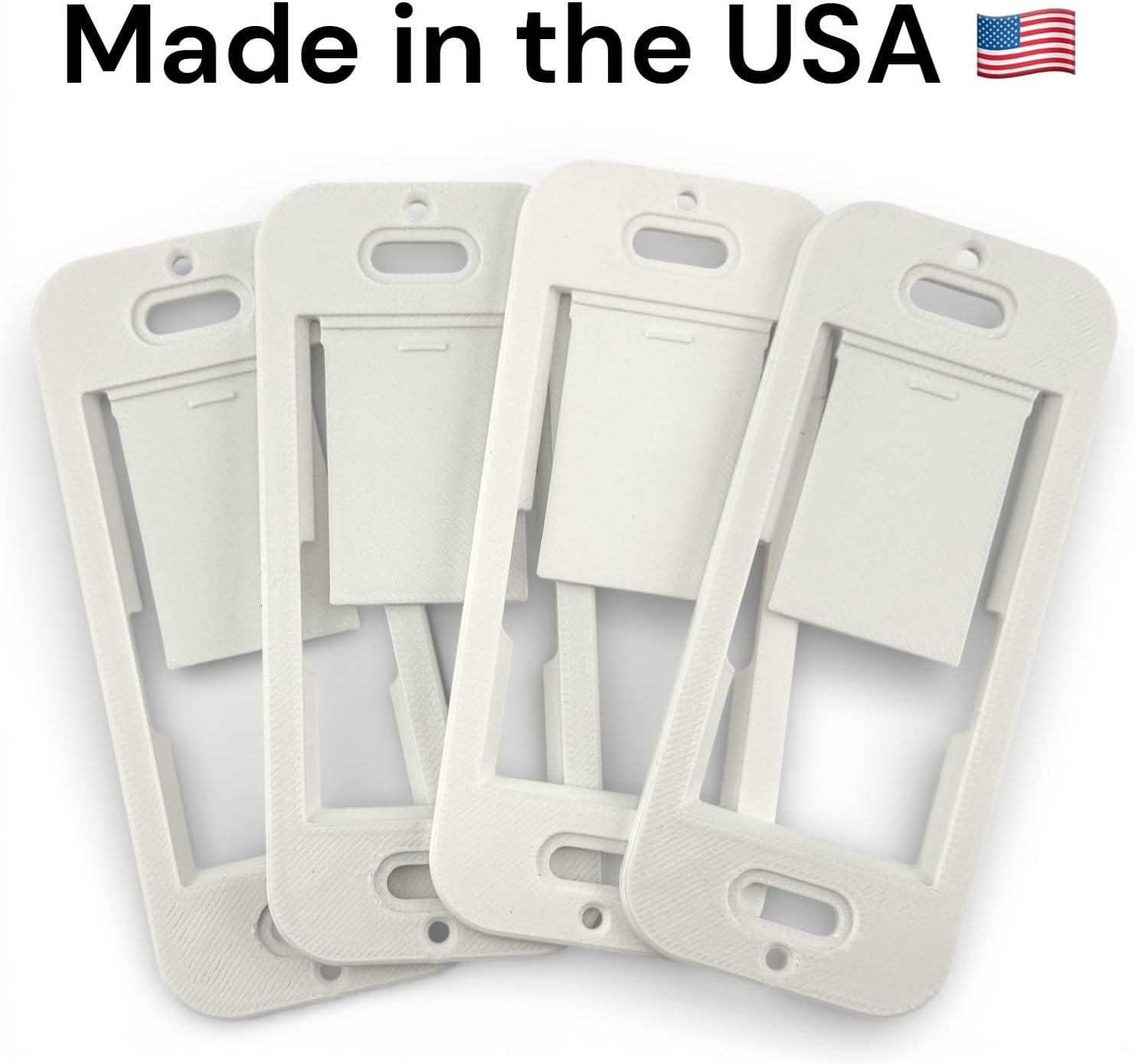 Wall Plate Bracket for Lutron Caseta Pico Remote (4 Pack) | Snap-In Wall Moun…