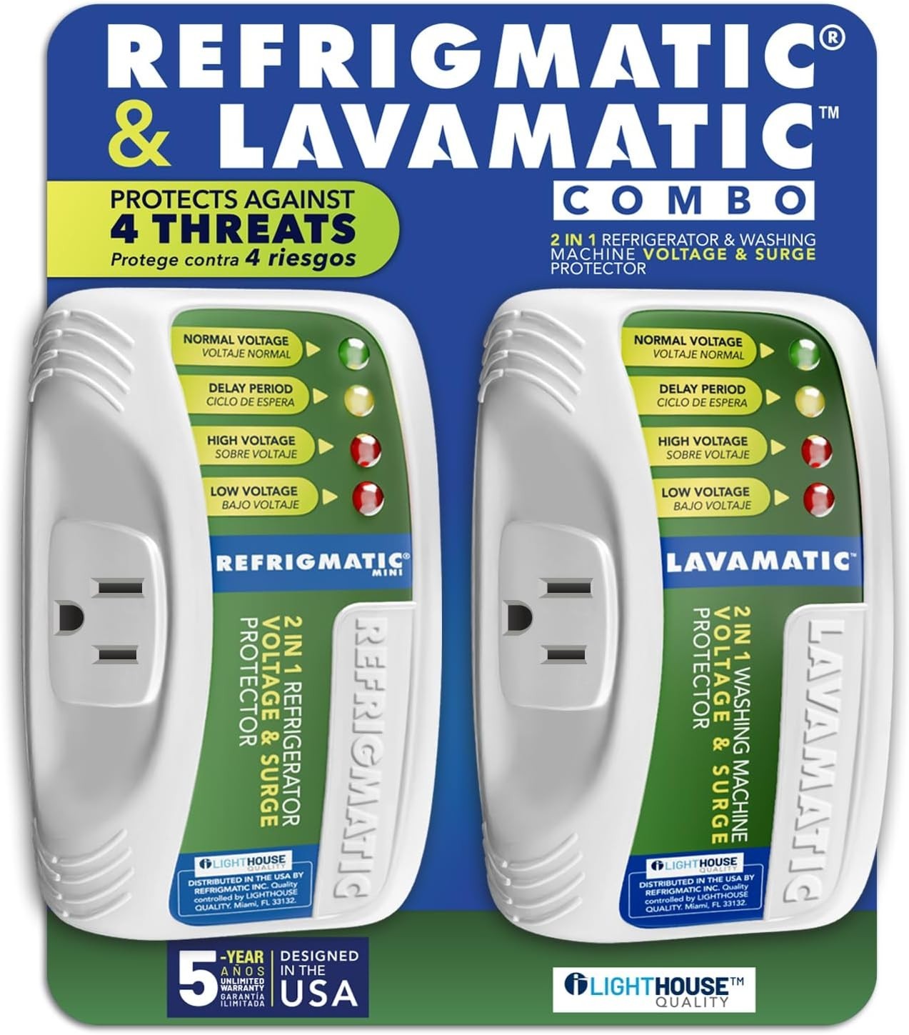 Professional Voltage Protector Set for Home Appliances