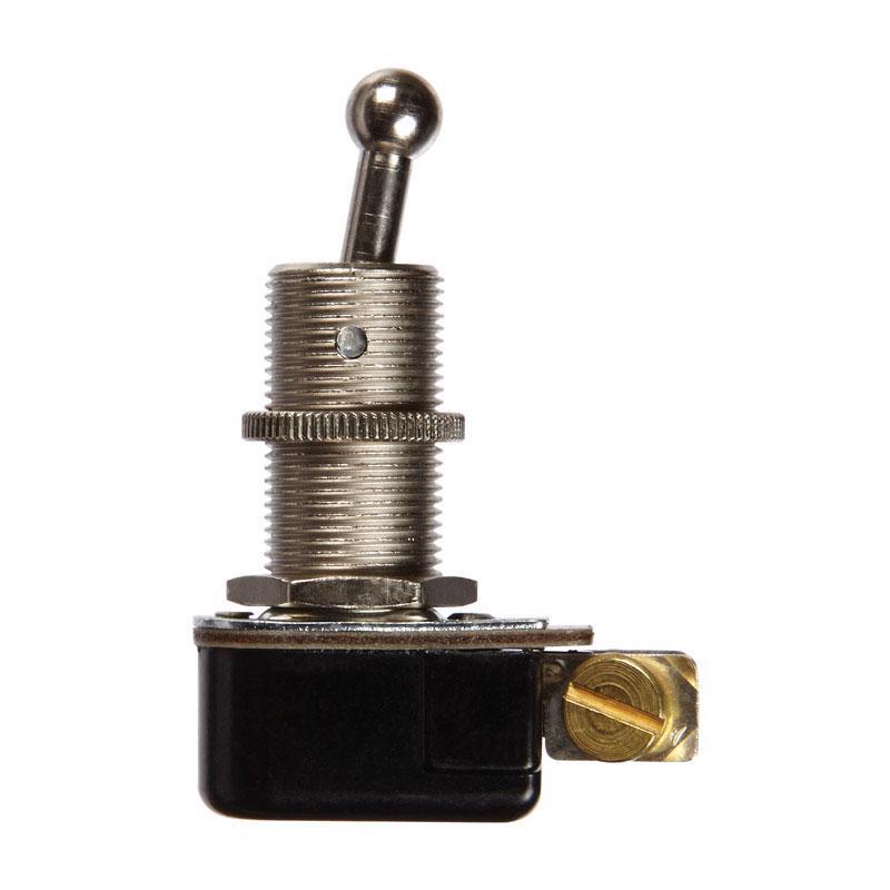 Jandorf 61134 3/6A 125/250V 1-Pole SPST Contact Screw Terminal Toggle Switch