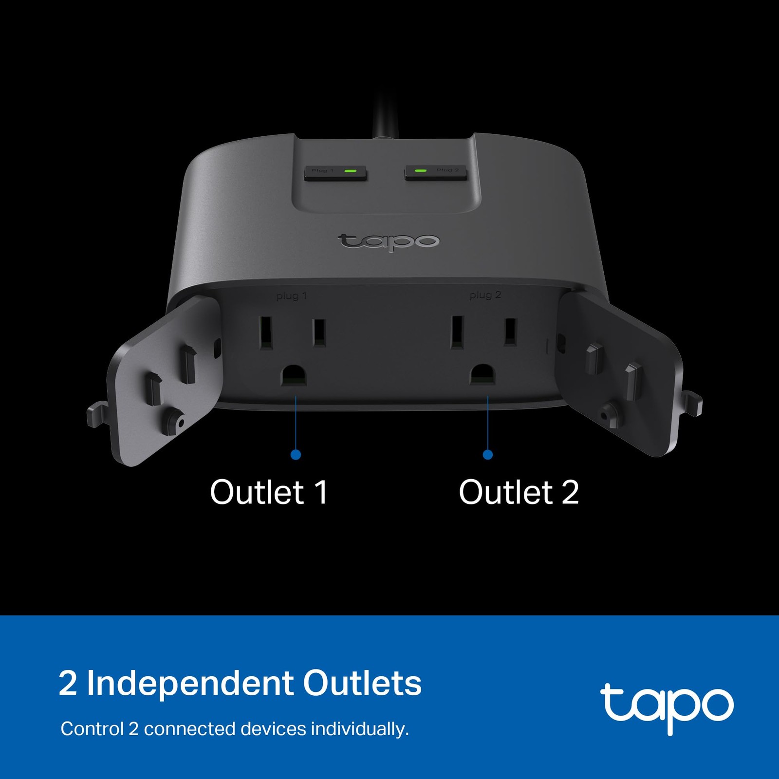 Outdoor Smart Plug, IP65 Weather Resistant, Works with Apple Home, Alexa