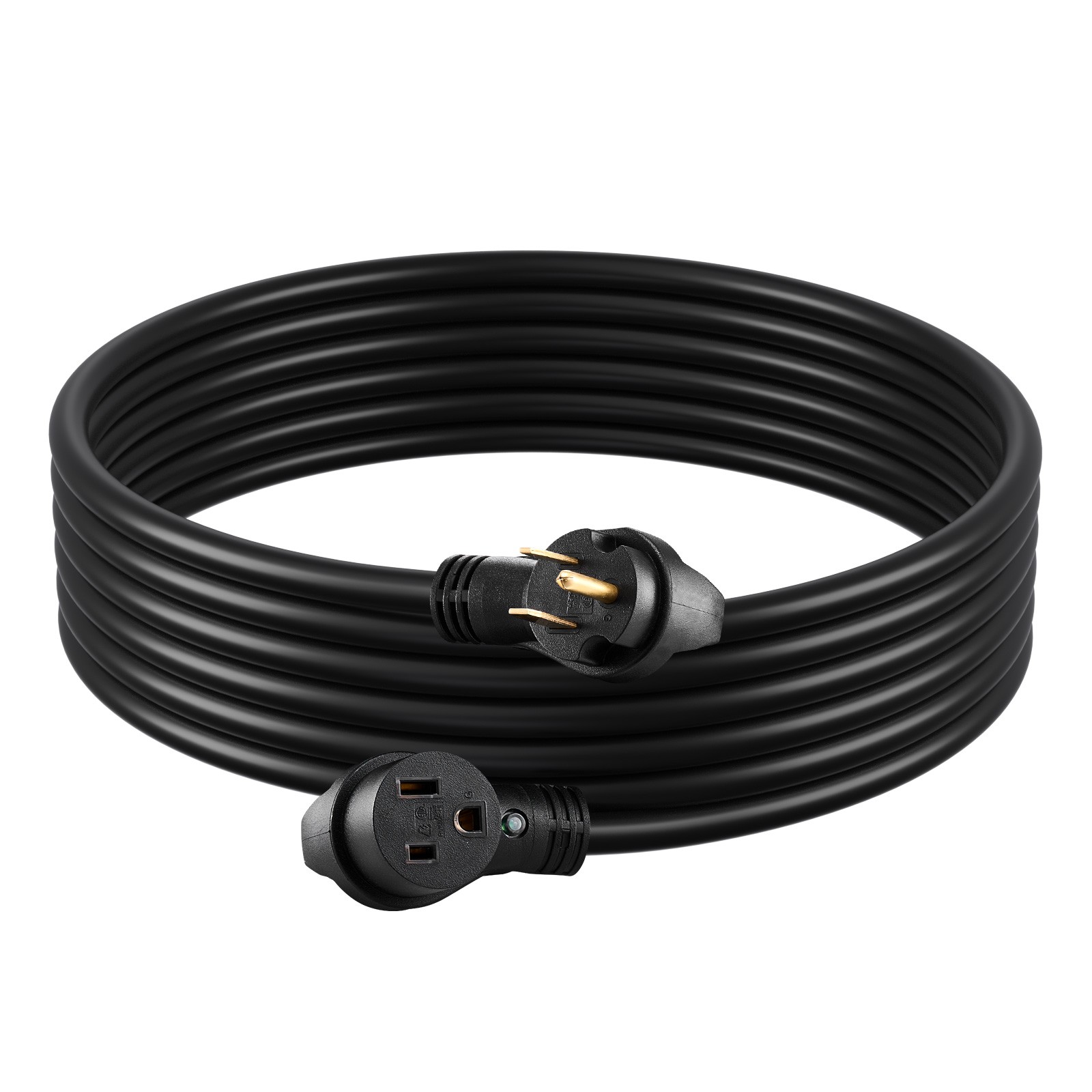 50A 50FT Generator Extension Cord 250V NEMA 6-50P to 6-50R 12500W Power