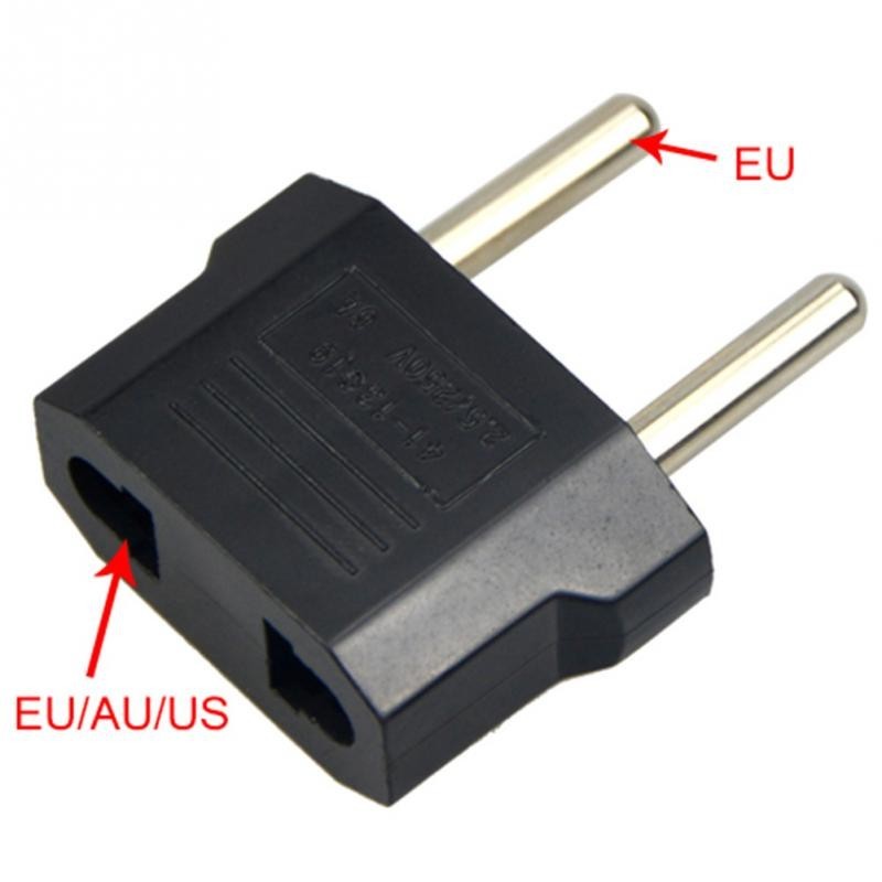EU to US Plug Adapter Travel Power Converter European Socket 1-10PCS