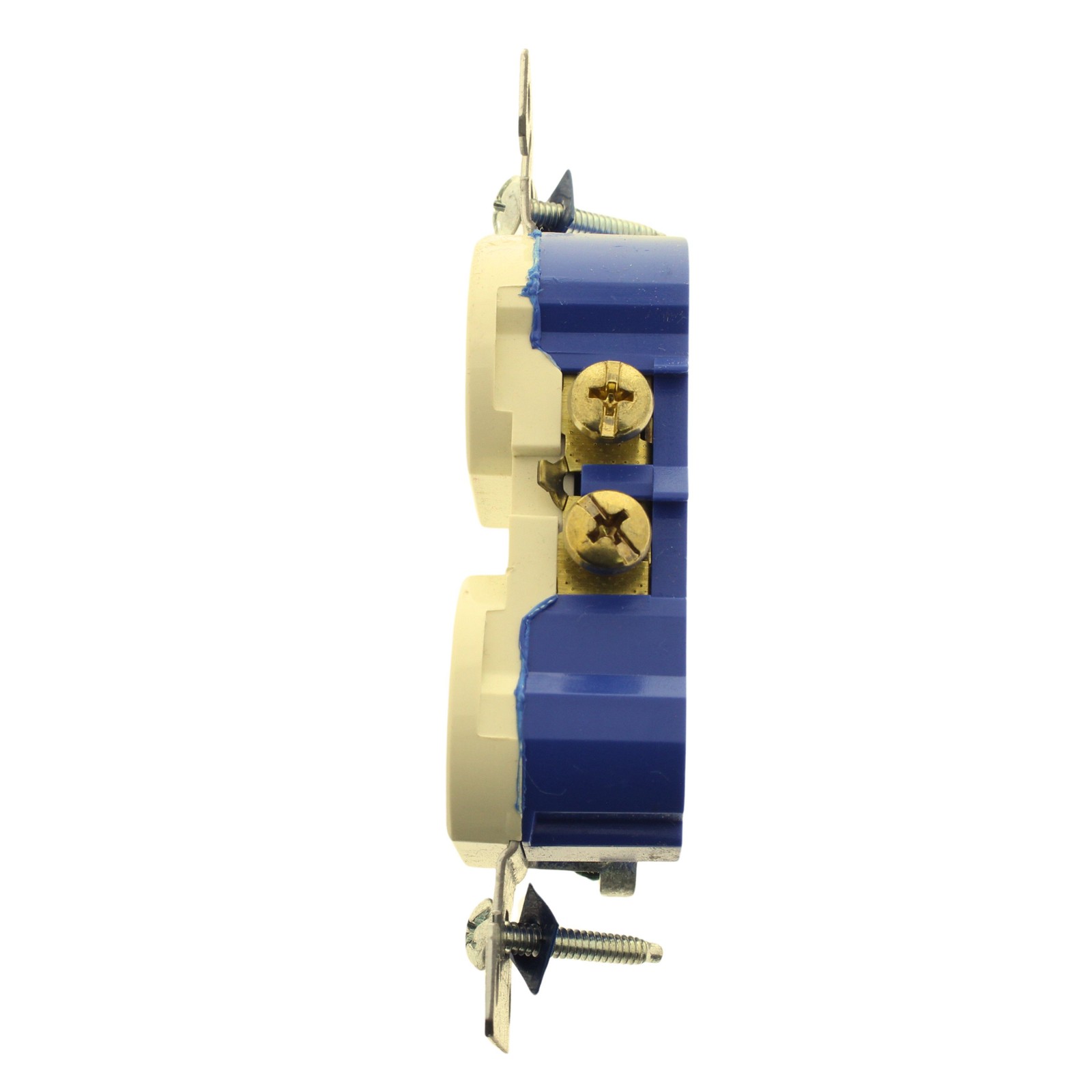 Cooper 270V Ivory Residential Duplex Outlet Receptacle NEMA 5-15R 15A 125V Bulk