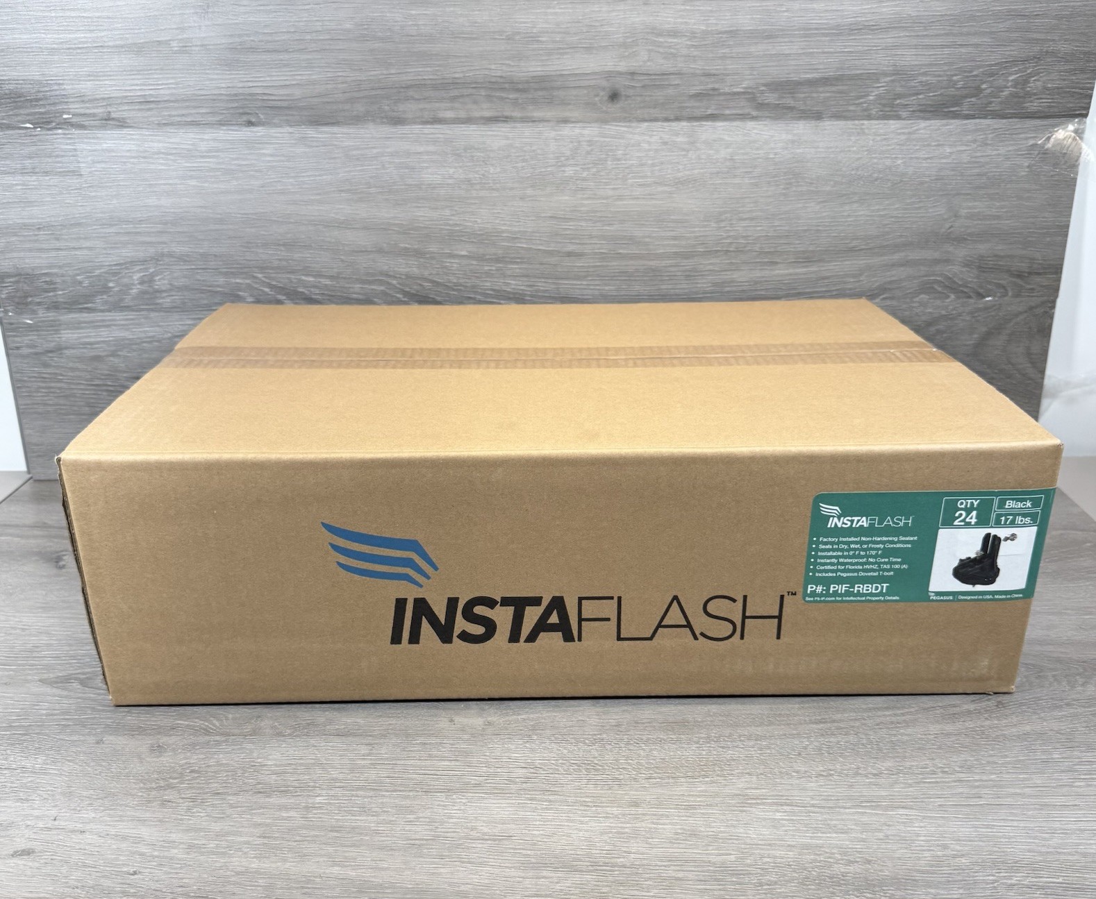 Pegasus Solar InstaFlash Kit w/Dovetail T-Bolt Black, PIF-RBDT (CASE OF 24)