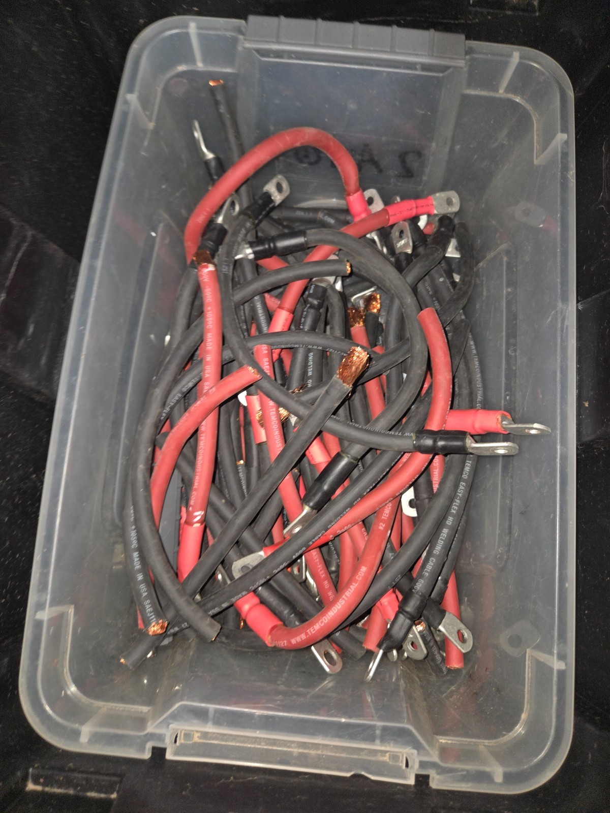 Battery & Welding Cable Copper 4/0, 3/0, 2/0, 1/0 to 8 AWG Size By the Foot USED