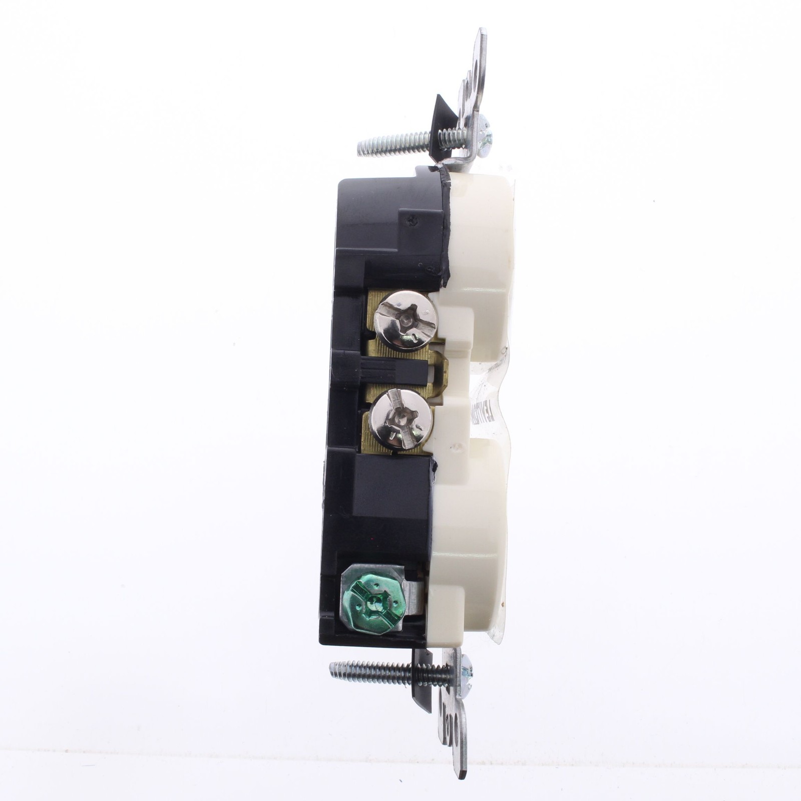 Leviton T5320-A Almond 15A Tamper Resistant Duplex Receptacle Outlet 5-15R 10pcs