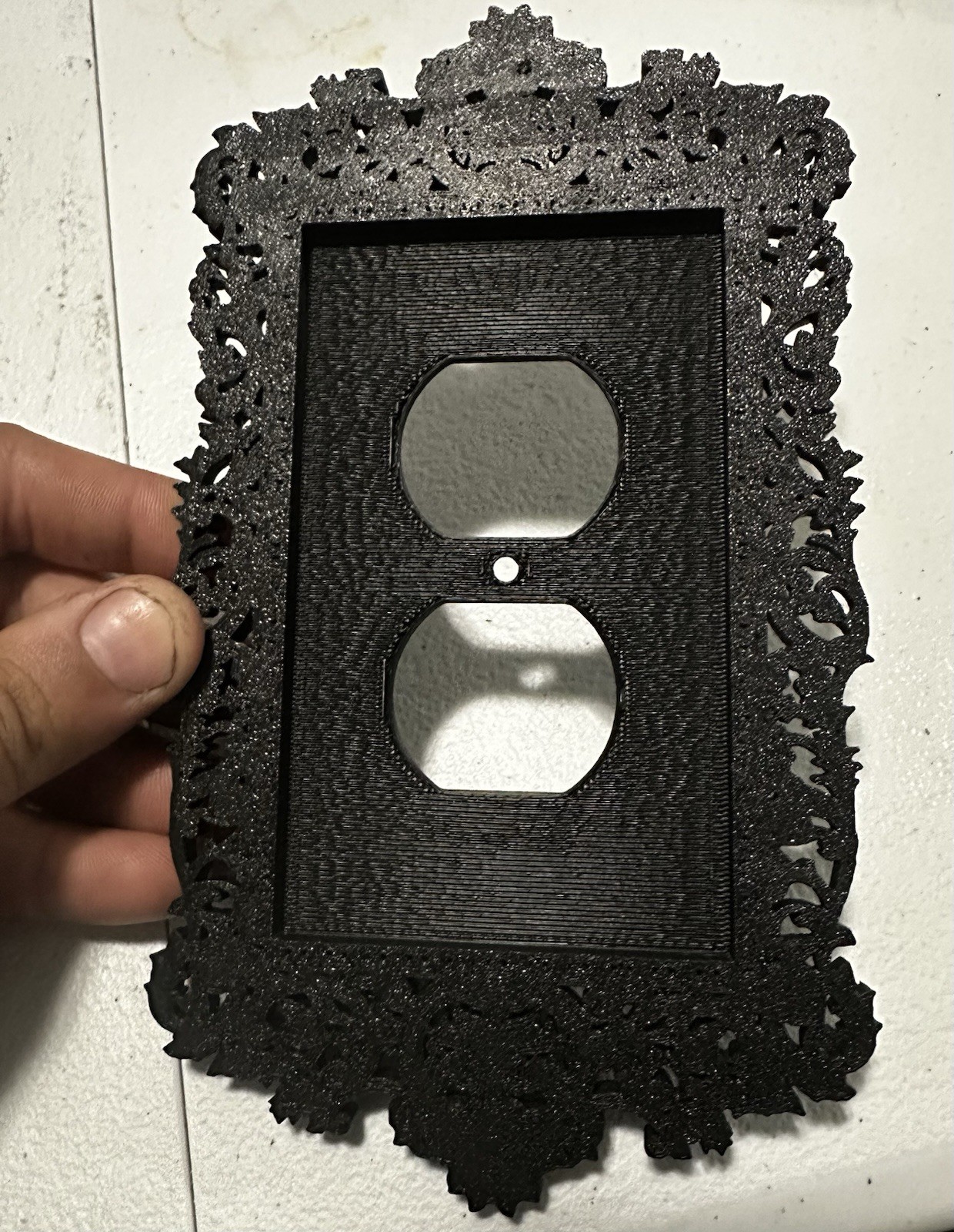 Victorian Filigree Outlet Cover Decorative Gothic Wall Plate 5-Pack w/Screws