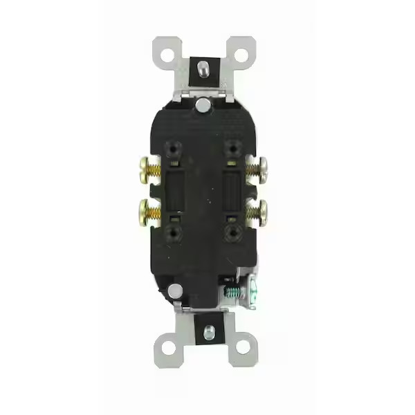 10 Pack Outlet Receptacle 125V 15 Amp Duplex Residential Dual Electrical Wall