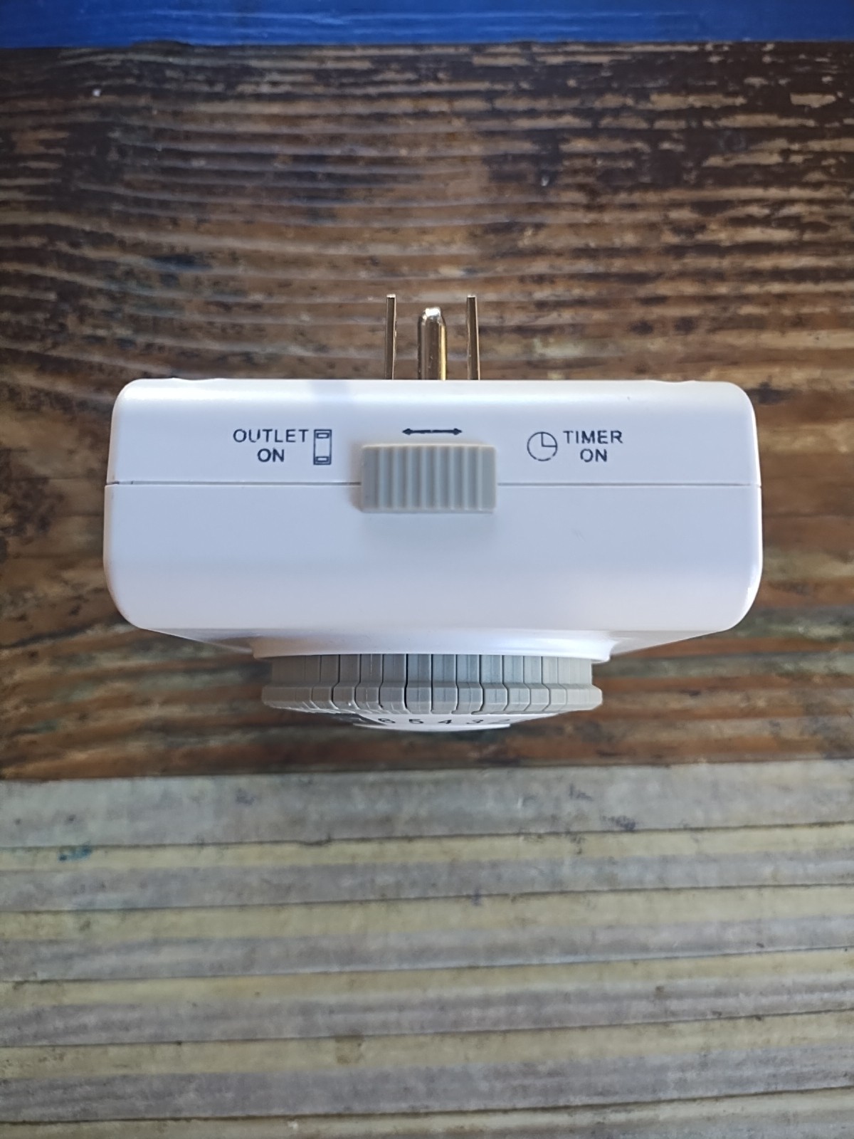 Heavy-Duty Plug-In Mechanical Timer ABS Plastic 15A 1250W 125V TM-023