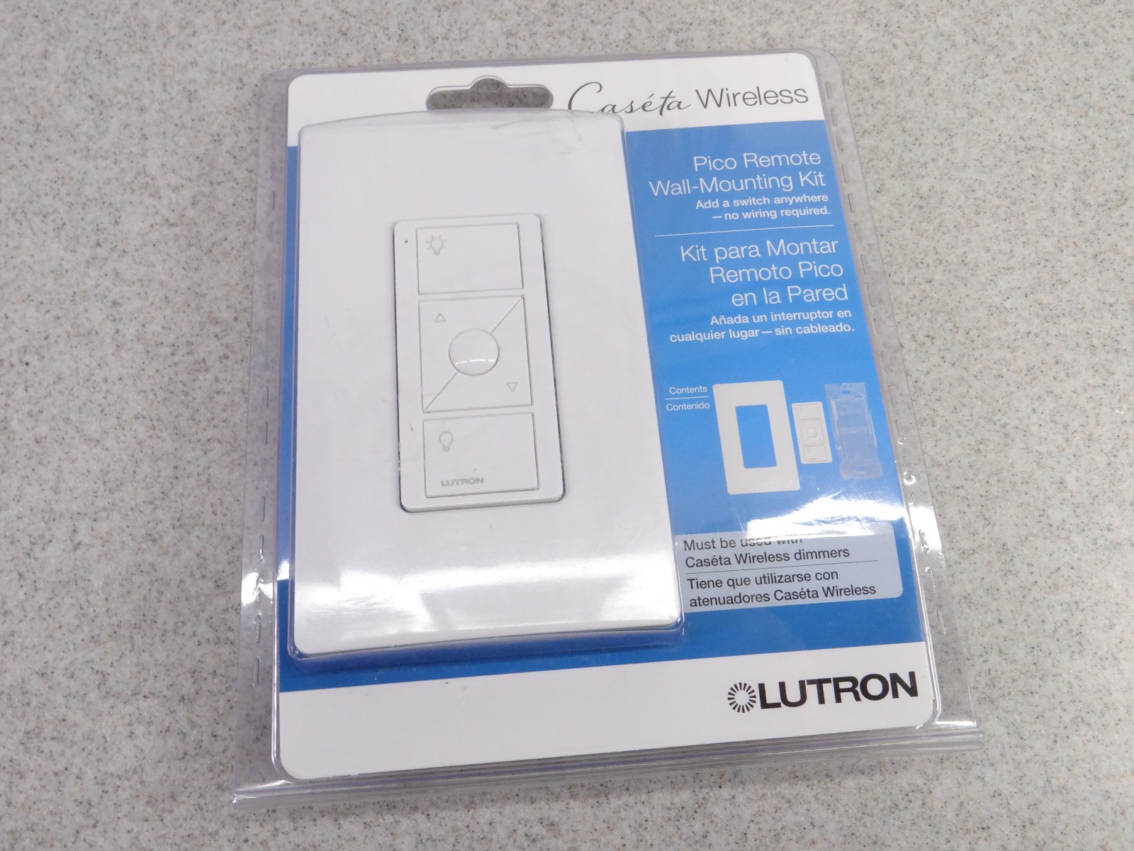 LUTRON Caseta Wireless Pico Remote Wall Mount