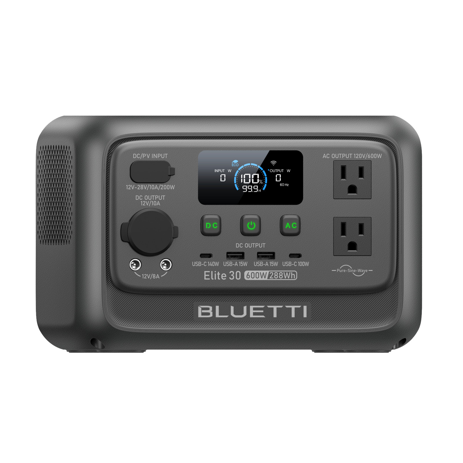 BLUETTI Elite 30 V2 288Wh Portable Power Station Generator for Backup Renew