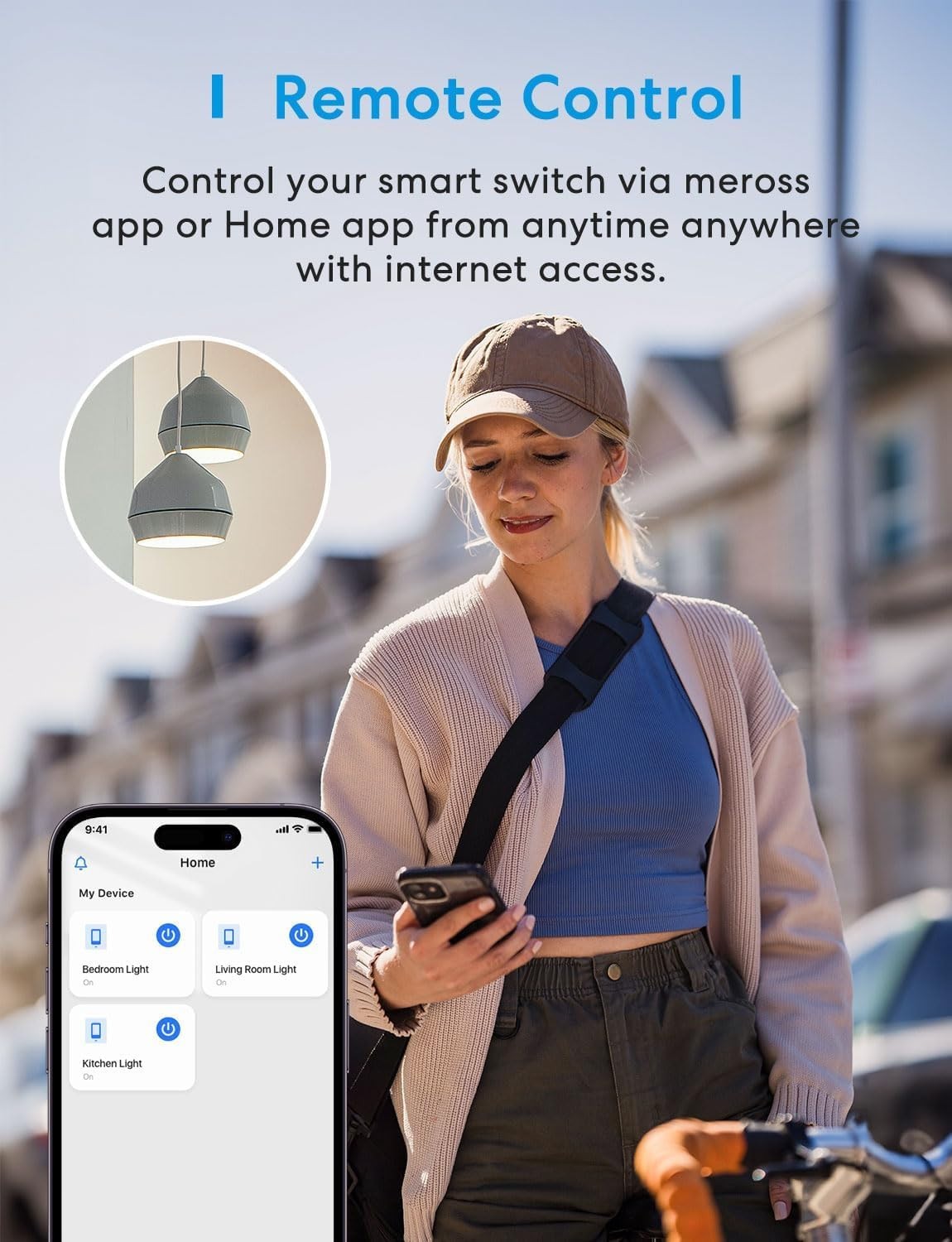 Meross MSS550 3-Way Smart WiFi Wall Switch 2 pack – Apple Homekit, Alexa, Google