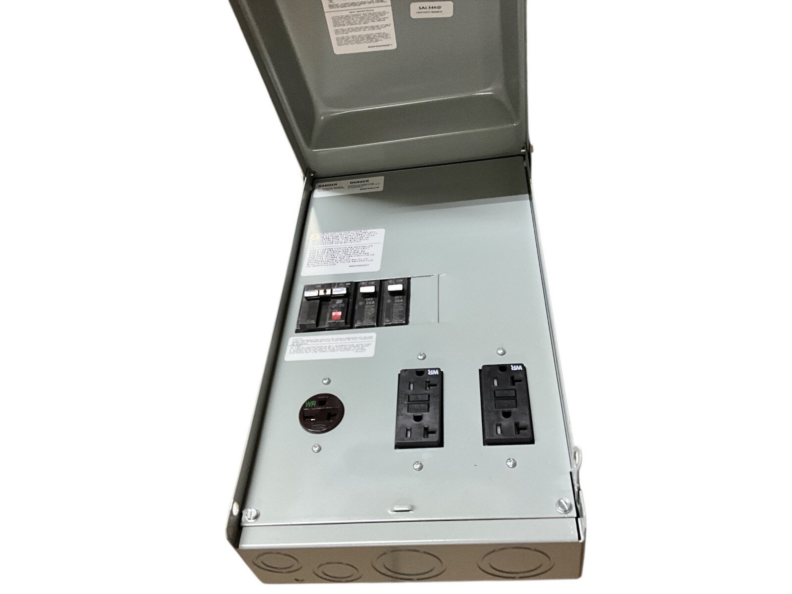 Midwest U038C033 Outdoor Temporary Power Outlet 60 Amp 120/240V