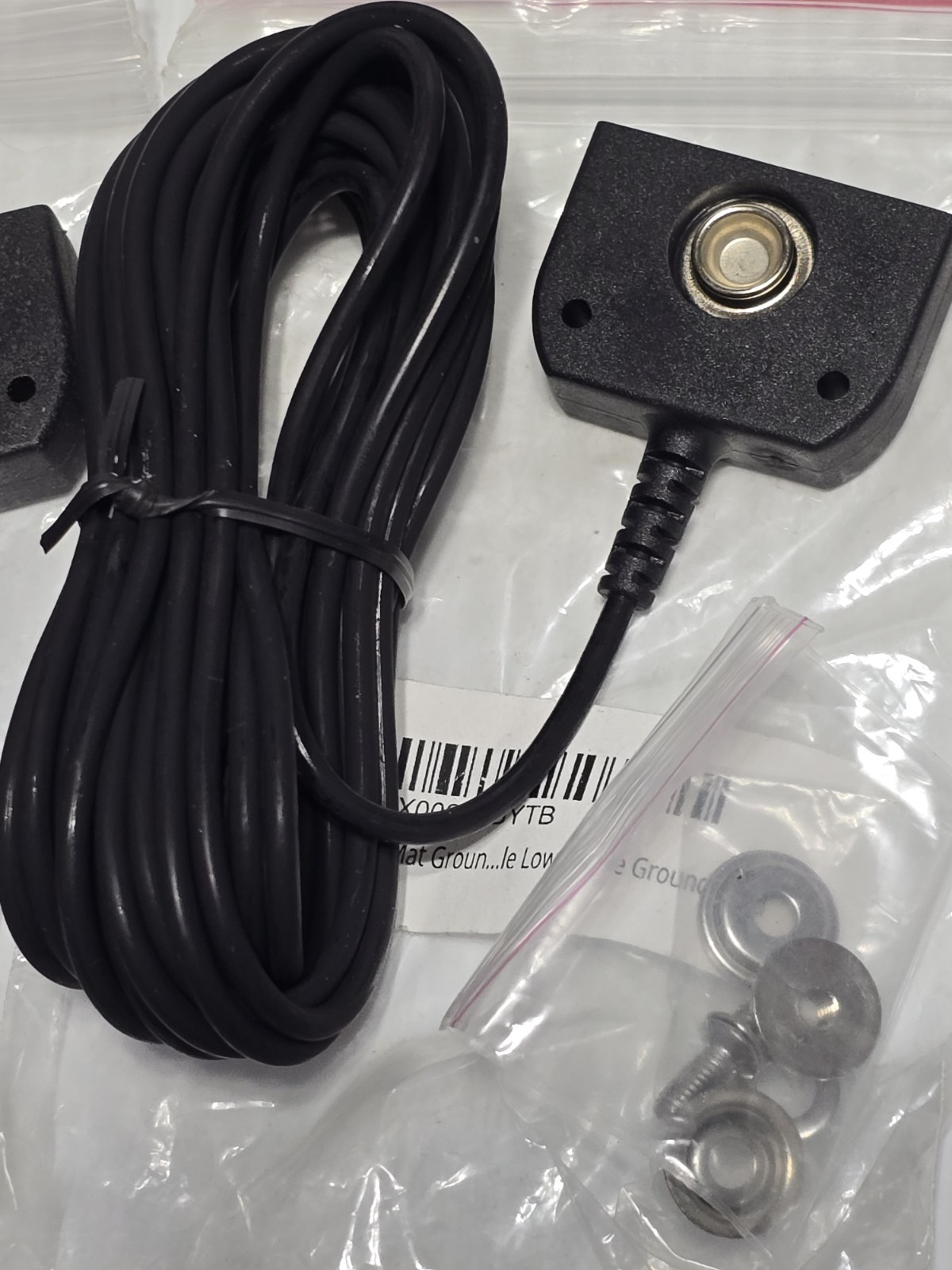 8 pcs Grounding Mat Replacement Cord Black Cable for All Grounding Sheets, Read!