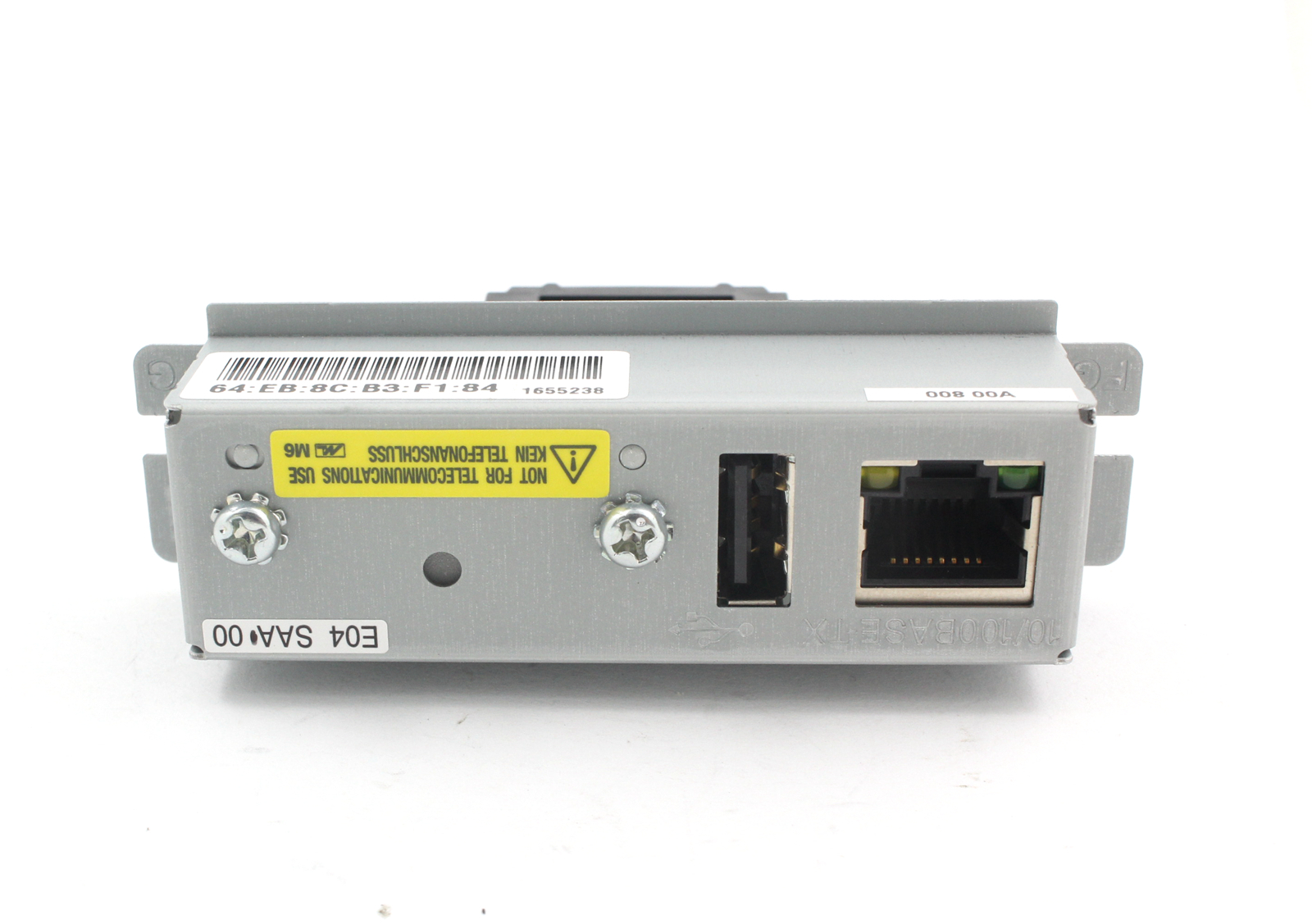 US Epson UB-E04 Ethernet Interface C32C824541 With USB TM-U220PB T81 U288 T88IV