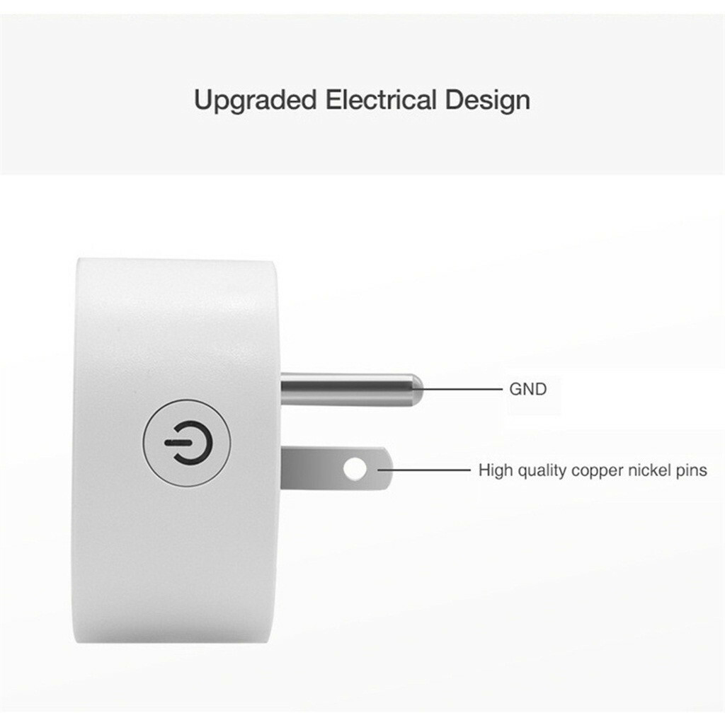 WiFi Socket Smart Outlet US Plug Power Switch For Google Home App Control