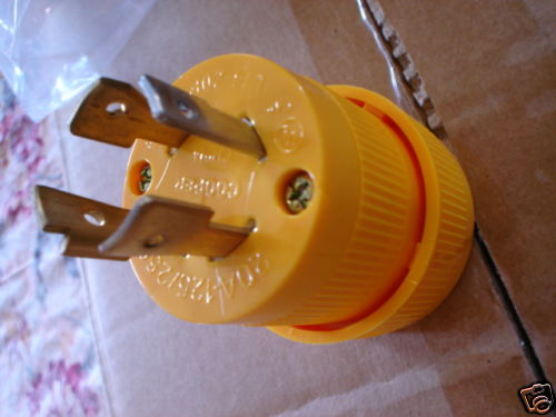 Locking male plug L14-20P L14-20 P 20A 43483 Shipping from Oklahoma, USA