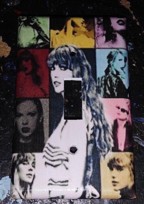 Custom Handmade – Taylor Swift Style 3 – Plate Covers – Many Images Available