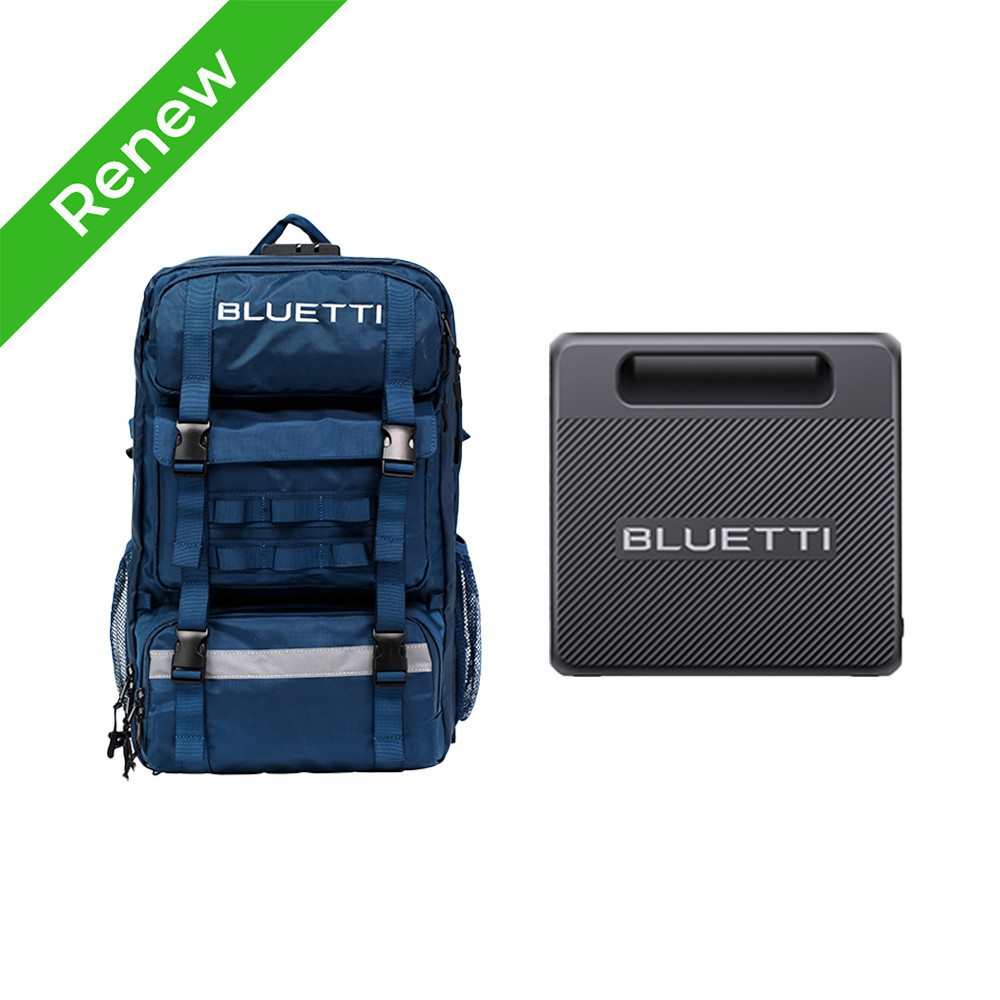 BLUETTI Handsfree 1+Backpack 300W 268.8Wh Portable Power Station for Hiking