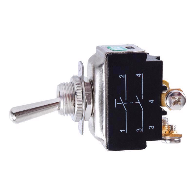 Jandorf 61130 15/20A 125/277V 2 HP 2-Pole DPST Contact On/Off Toggle Switch