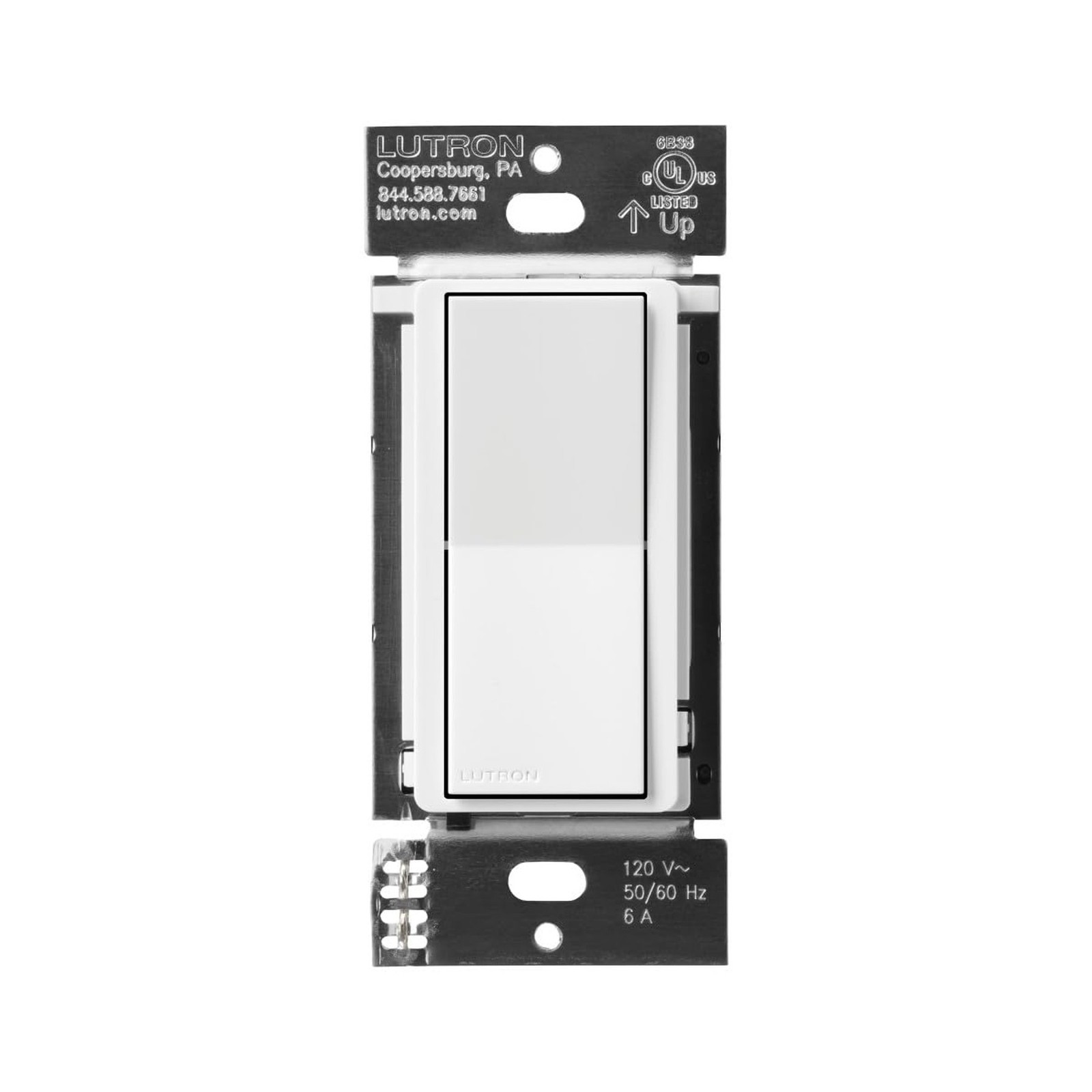 Lutron Caseta Smart Claro Accessory Switch for 3 way – For use only with D