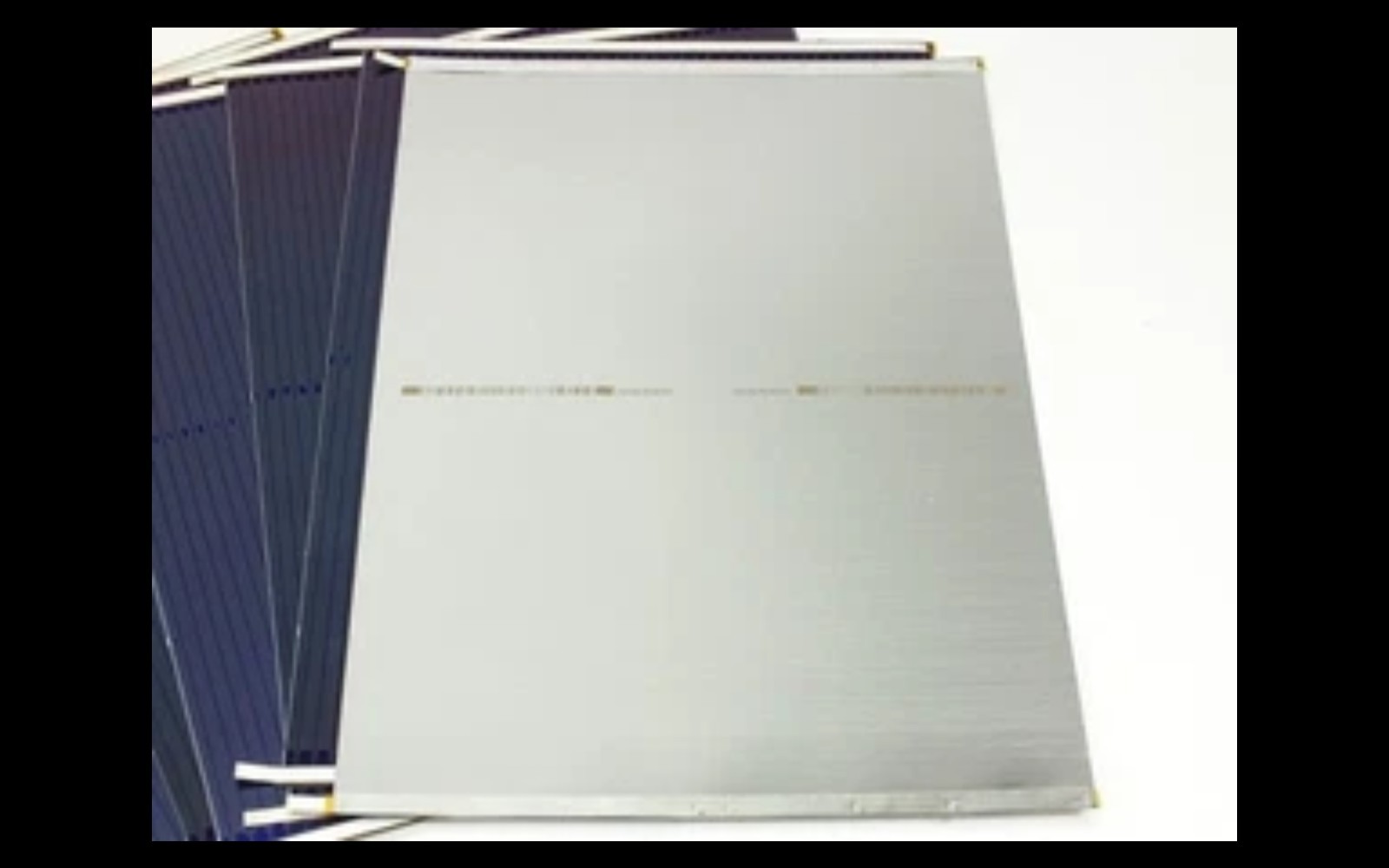 Uni-Solar 1.6V 7.5W 14 x 9.5 x 0.02 Inch Amorphous Solar Cells Pack of 10