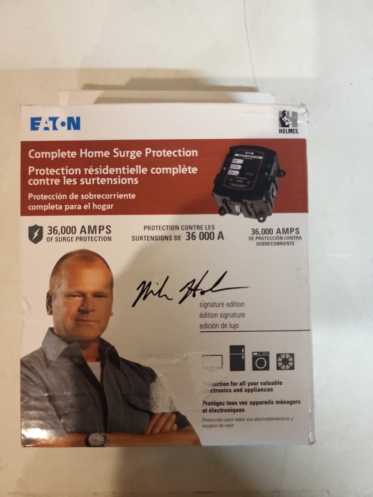 Eaton CHSPT2SURGE Complete Home Surge Protection Kit 120/240 Line 36k Amps