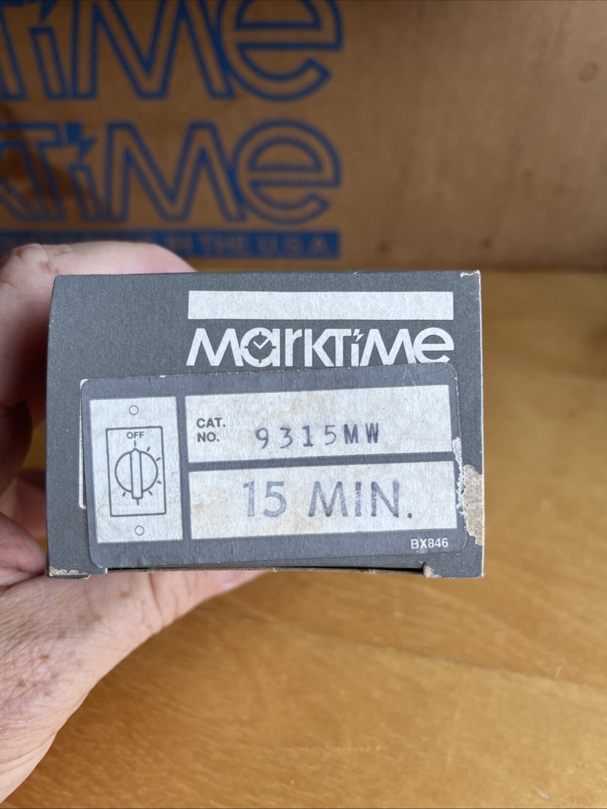 MarkTime 9315MW Wall Box Time Switch 15 Min. Dial Timer Energy Saver Mark Time