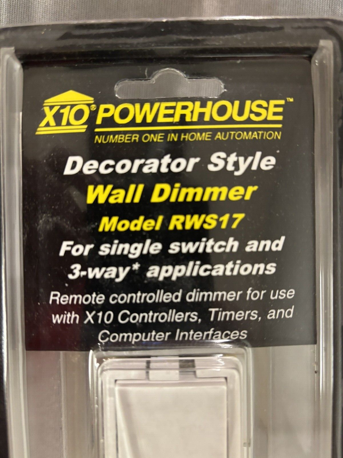 X10 Wall dimmer – Lot of seven(7)