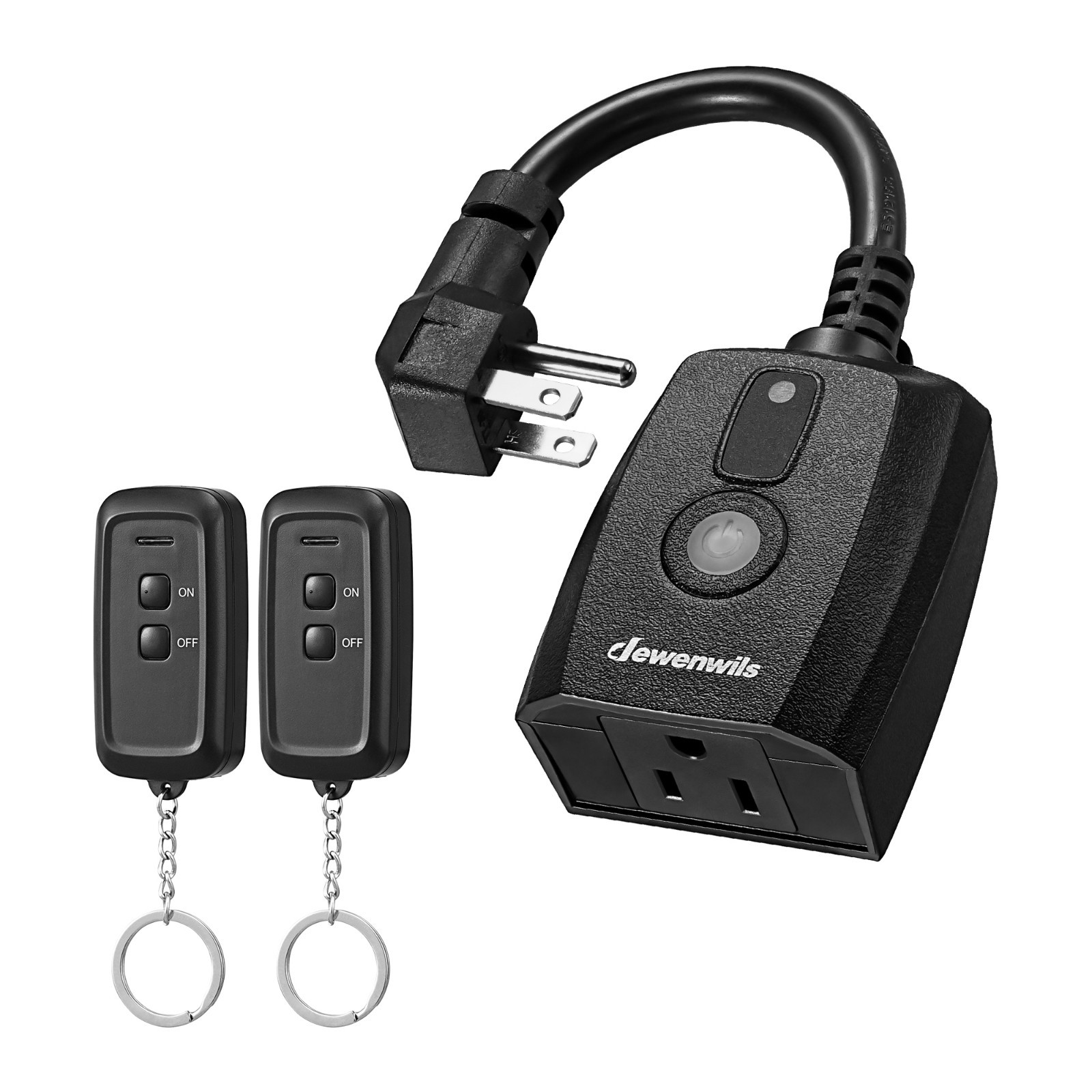 DEWENWILS Outdoor Remote Control Outlet, Indoor Wireless Remote Control Switch