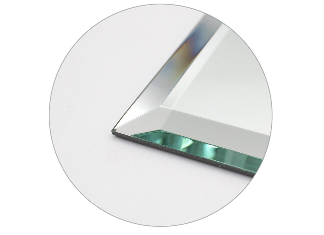 FHC MP10C 5-1/4″ x 7-1/4″ – Double Toggle Duplex Clear Glass Mirror Plate