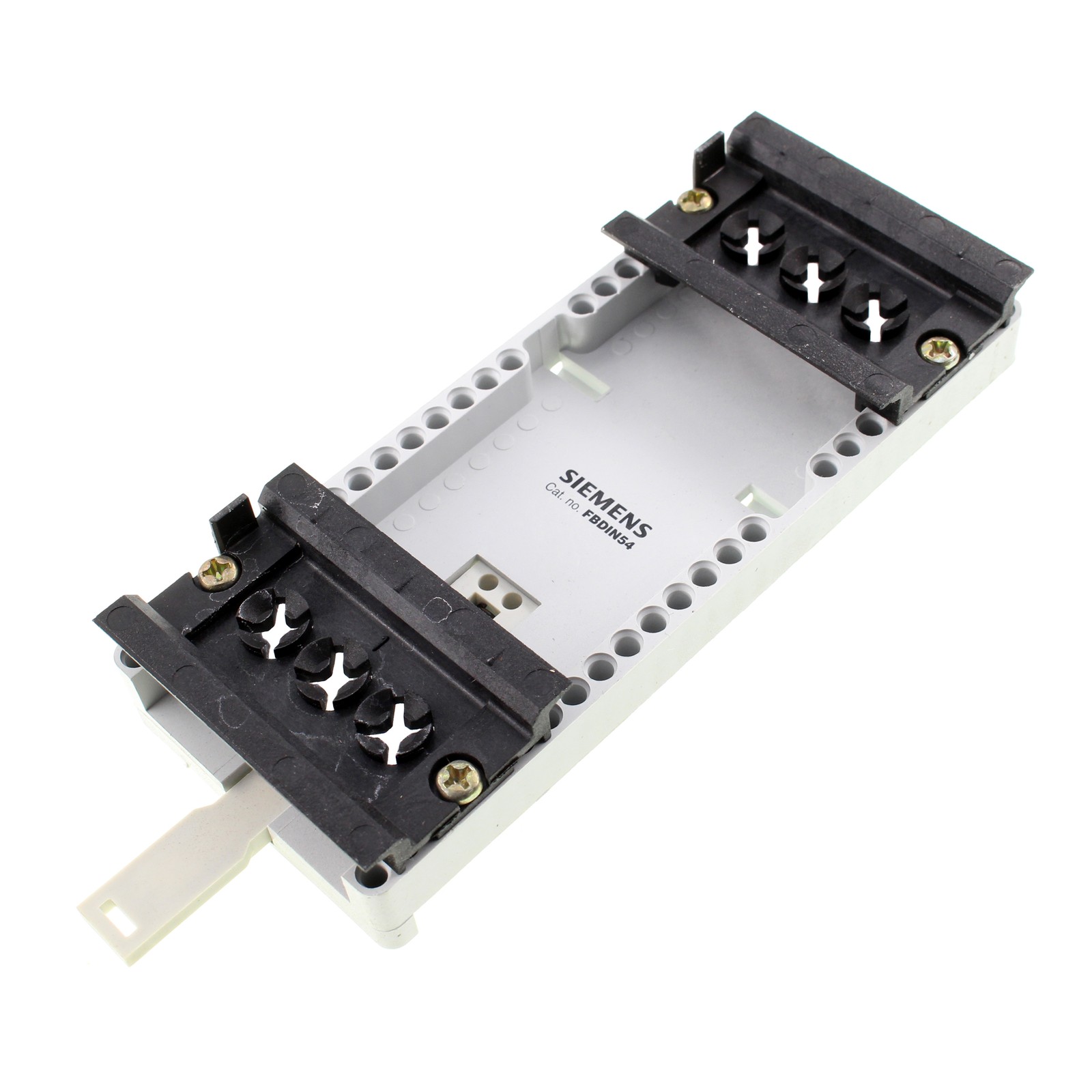 SIEMENS FBDIN54 DIN RAIL MOUNT ADAPTER MODULE, 35MM RAIL, 54MM MODULE