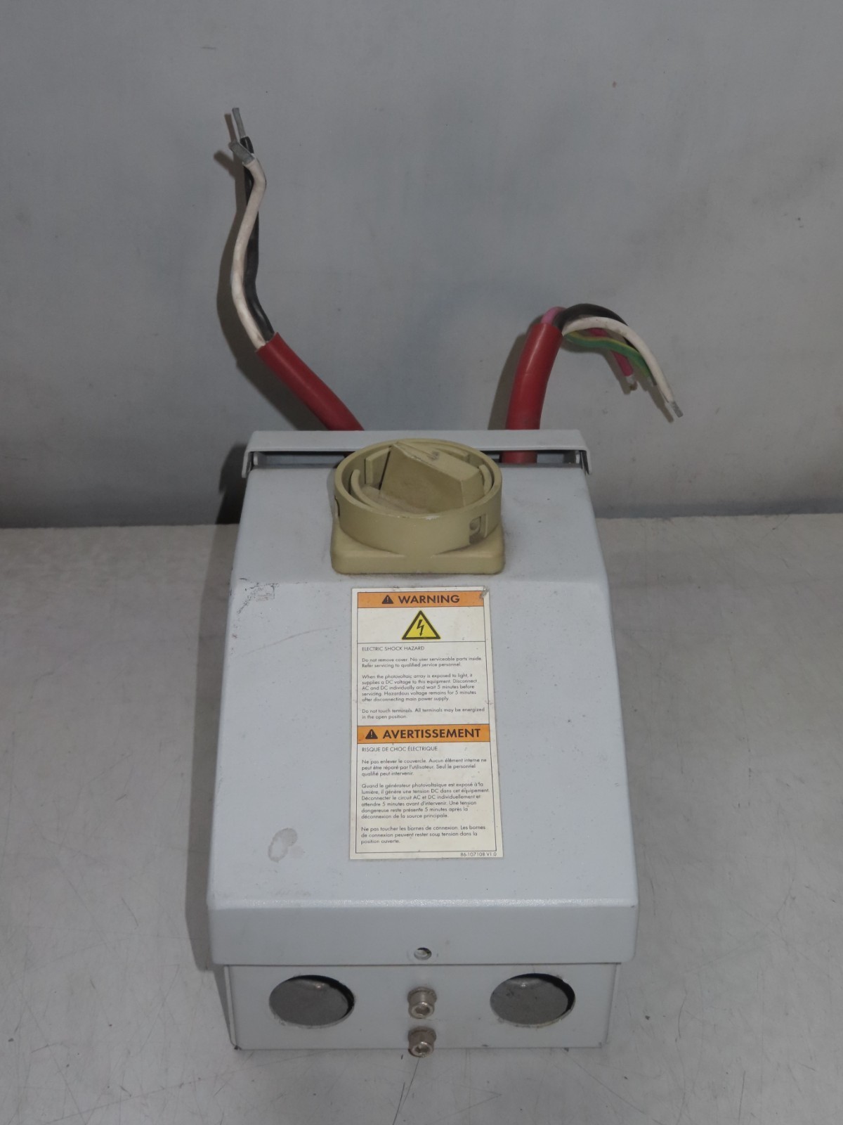 SMA Sunny Boy DC Disconnect Switch DC-DISCONU-TLUS-10