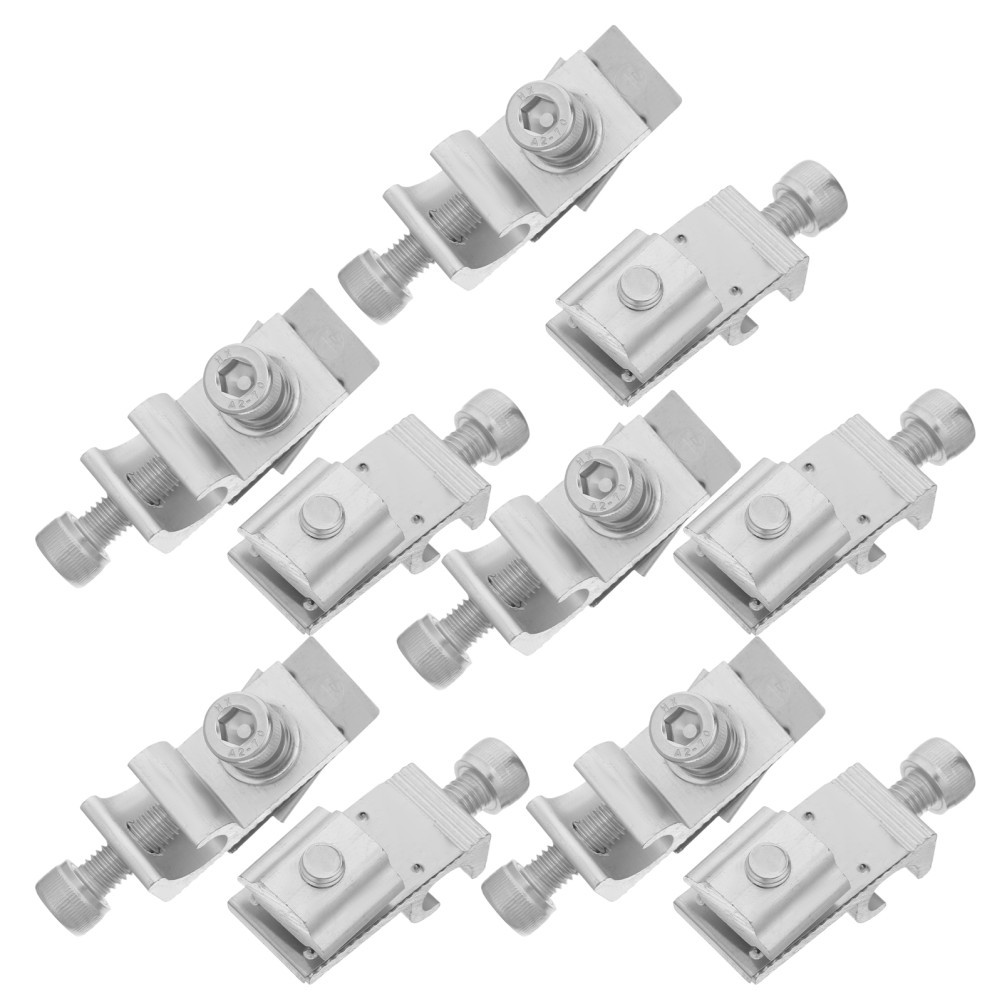 10 Pcs Lightning Protection Photovoltaic Bracket Aluminium Alloy Conductor