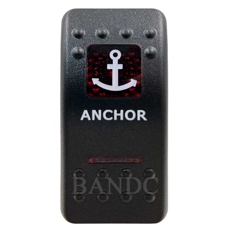 1PC Red Rocker Switch Cover For Car Marine Boat Truck Switch Cap Replacement