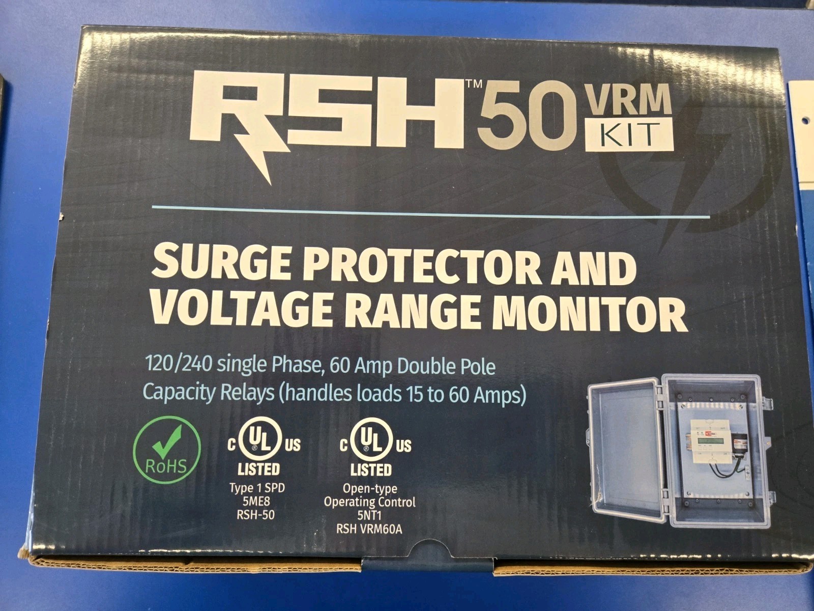 RECTORSEAL – RSH-50 W/BOX+VRM+SURGE – 120/240V, 60AMP DP – 96421