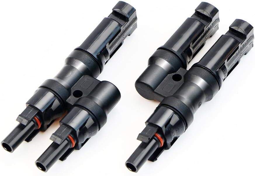 ALLPOWERS MC-Branch Connectors Solar Panels Connectors Y Connector for Parallel