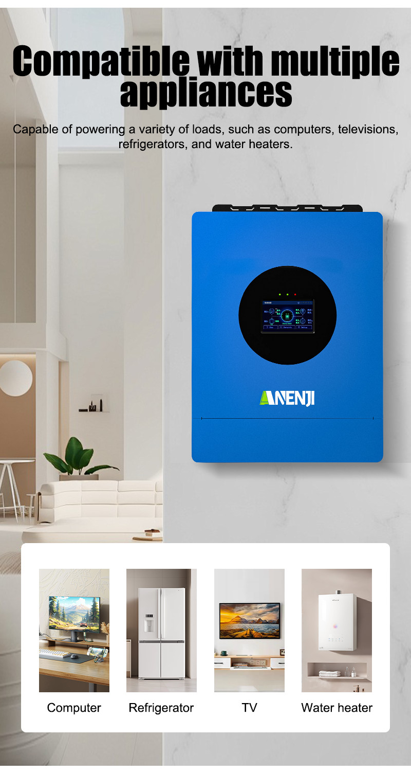 6000W 48V Solar Inverter Hybrid Off-grid 110V/120V MPPT 120A Charger Controller