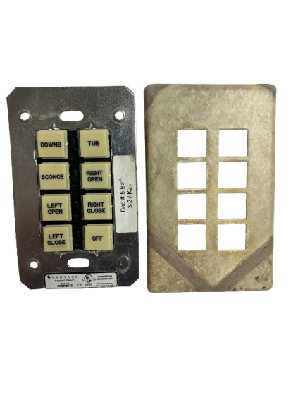 Vantage 2K21, 8-Button Engraved Keypad Painted – EACH – PreOwned