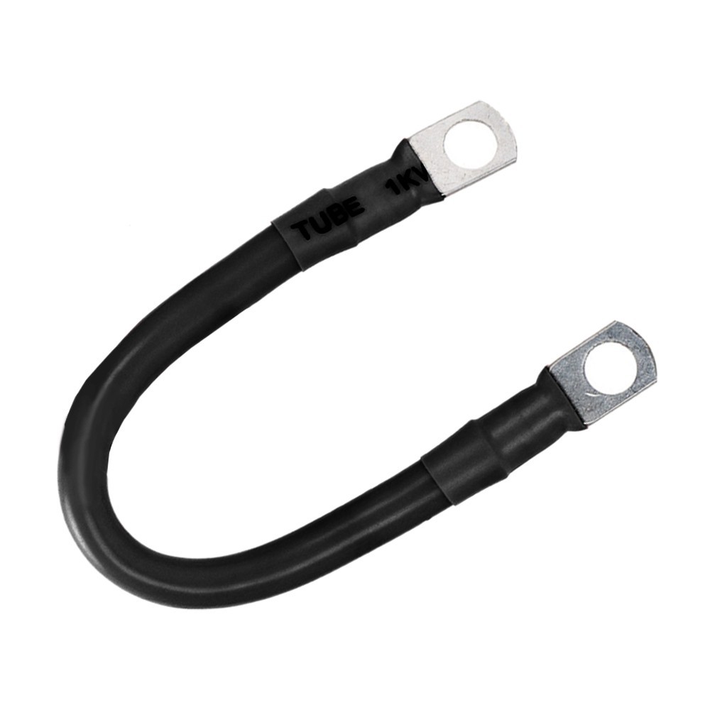2 AWG Gauge Battery Cable Copper Car Solar Power Wire Inverter Welding 2PCS