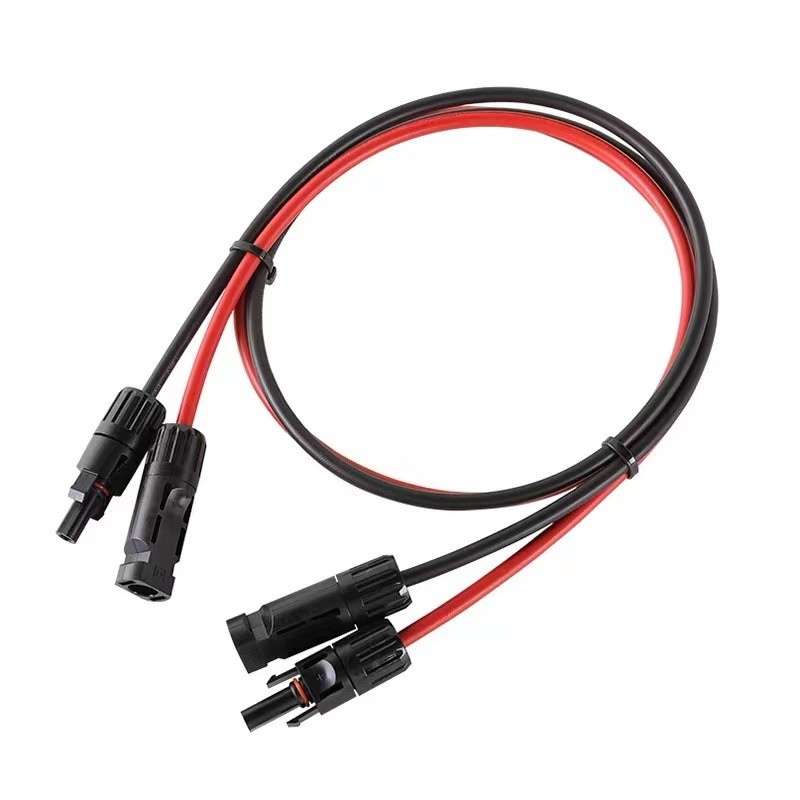 1Pair of Solar Extension Cable with Connectors Solar Panel Adaptor 10AWG 10/20ft