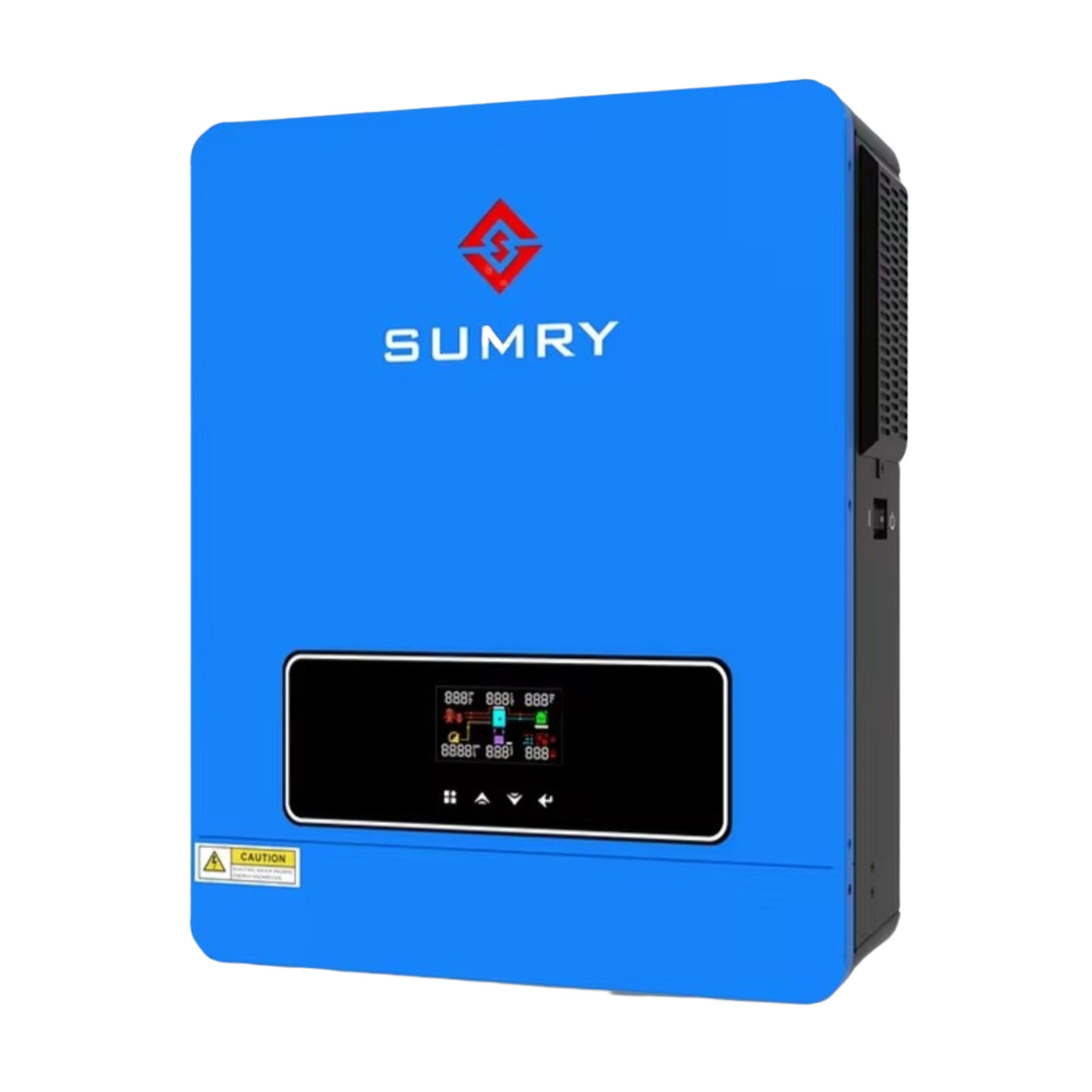SUMRY 4KW/3.6KW 24VDC 120VAC Hybrid MPPT Solar Power Inverter Off Grid System