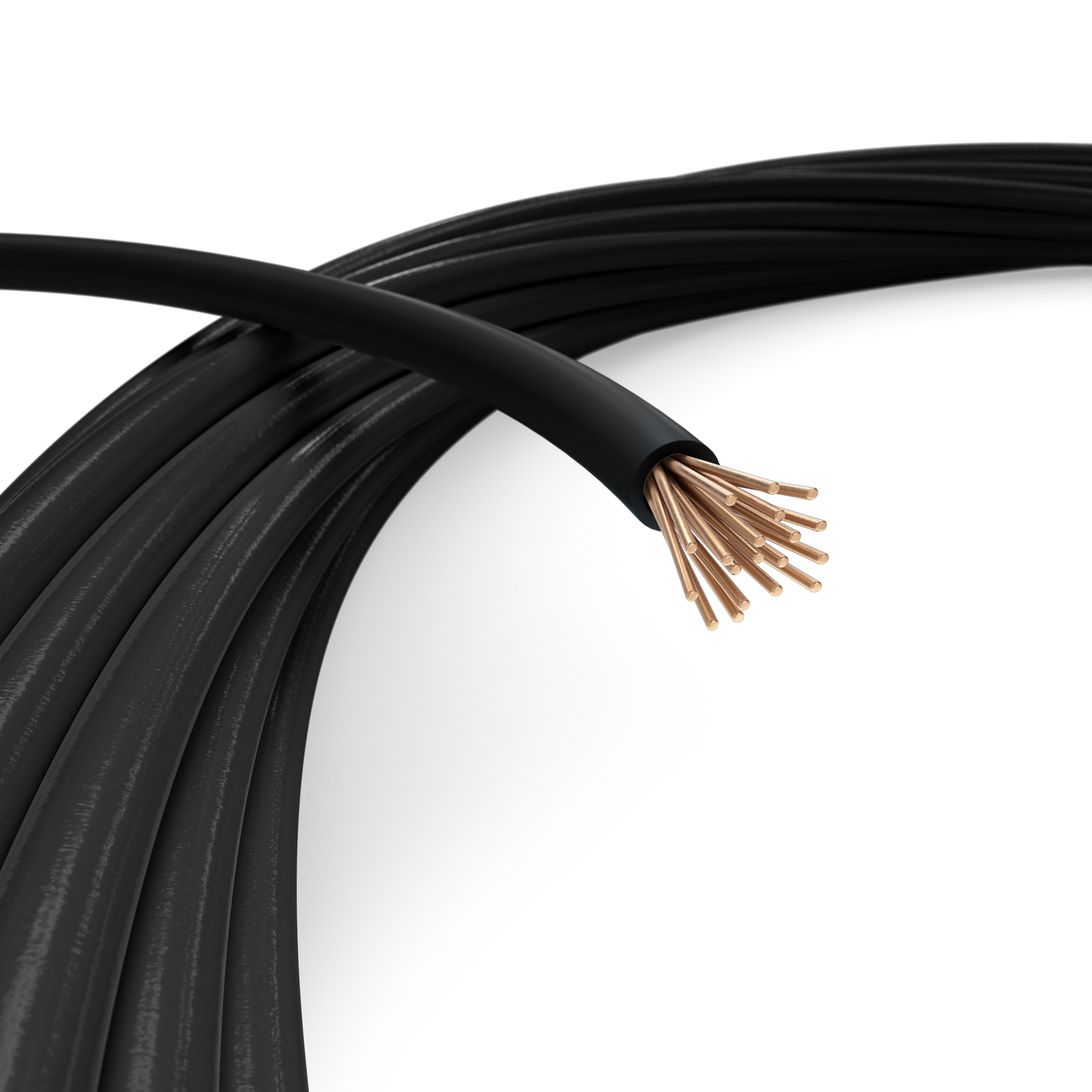 12 AWG Black THHN / THWN – Stranded Copper Electrical Wire, 150 Feet (45 Meter)