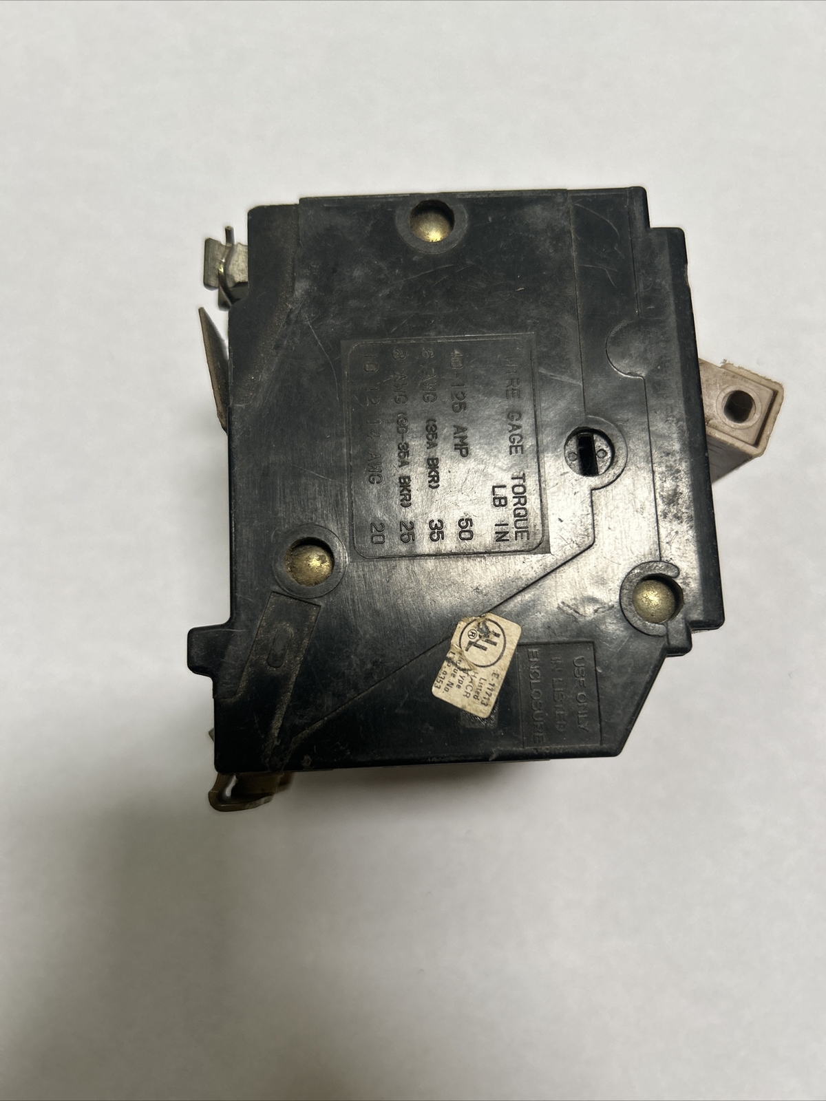 CUTLER HAMMER CH360 60 AMP 3 POLE 120V/240 VOLT CIRCUIT BREAKER TESTED