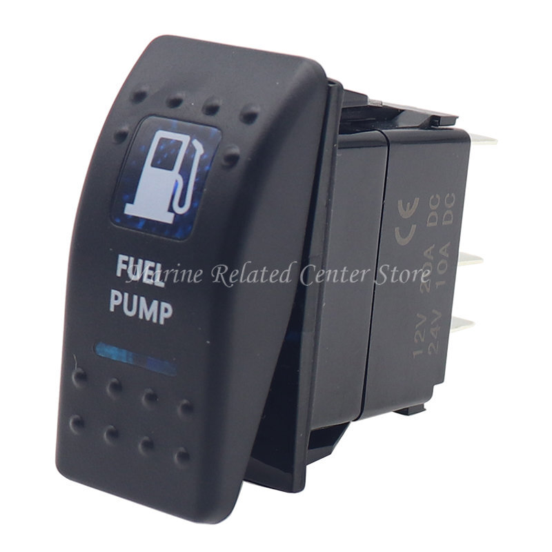 12V Rocker Toggle Switch Blue Red Led For ARB Carling Style LED Car Boat ATV UTV