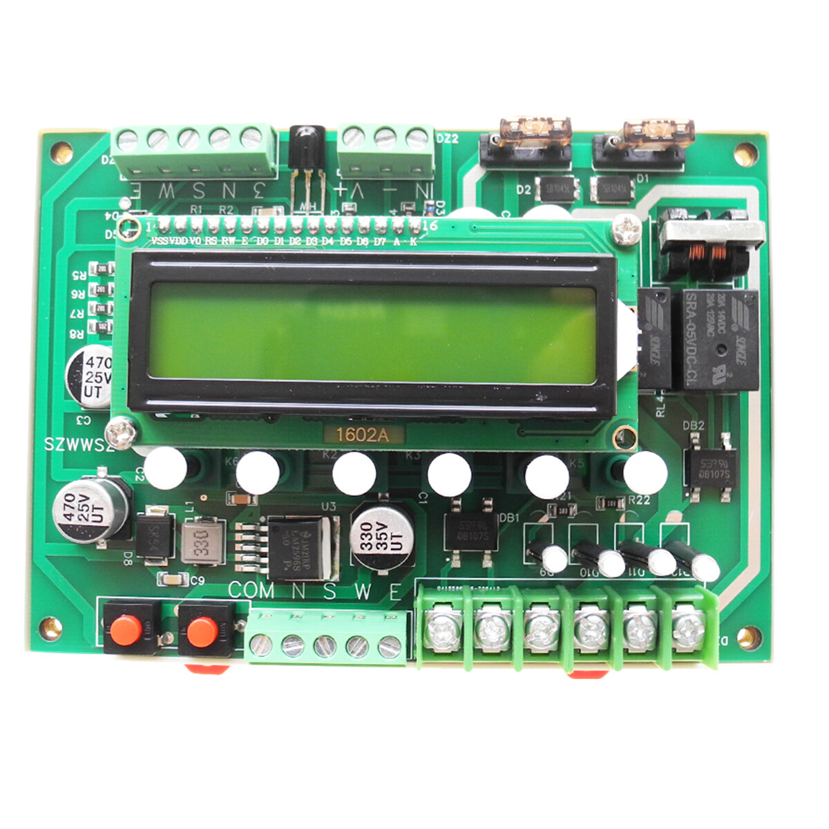 Dual Axis Solar Tracker Controller Automatic Solar Tracking W/ Remote Control EL